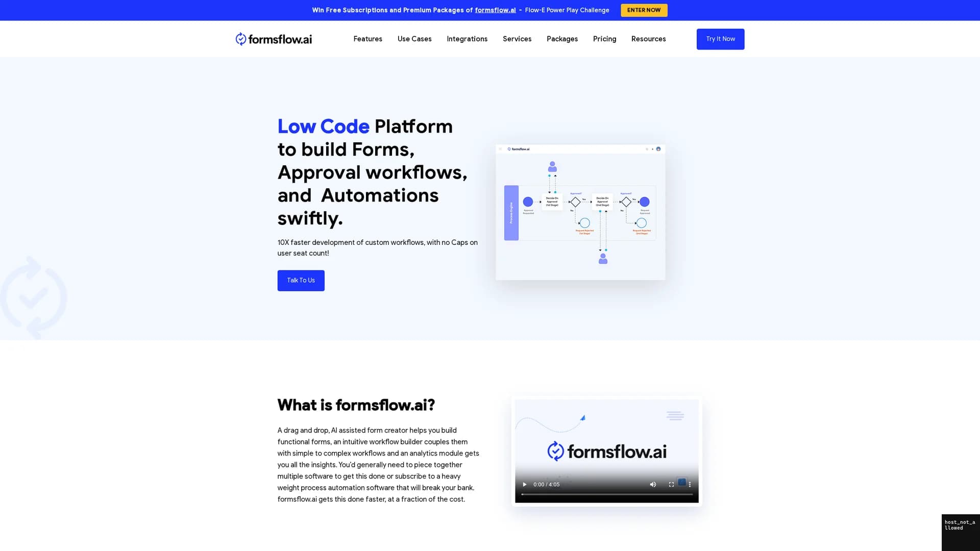 formsflow homepage