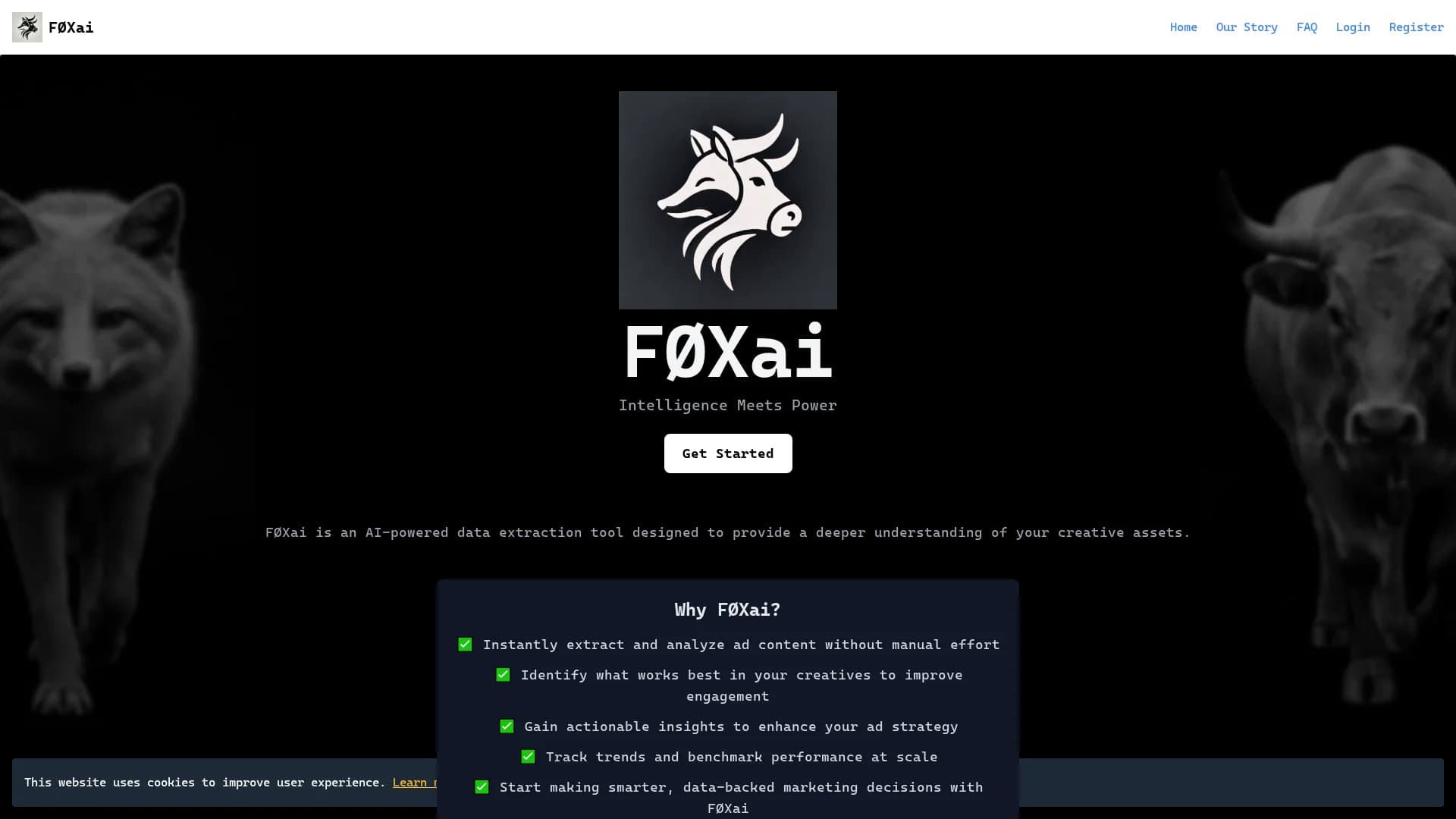 foxai homepage