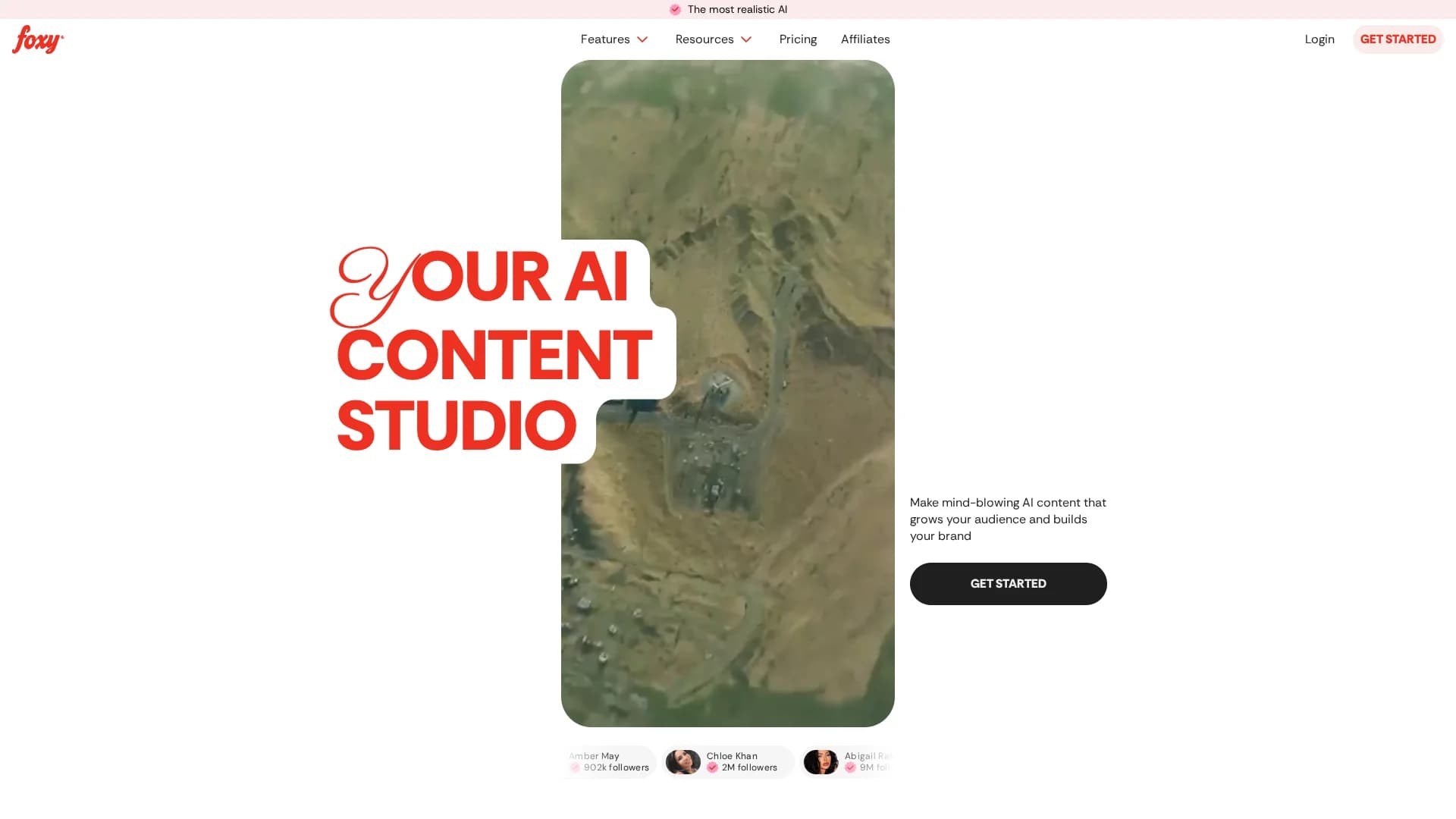 foxy-ai homepage