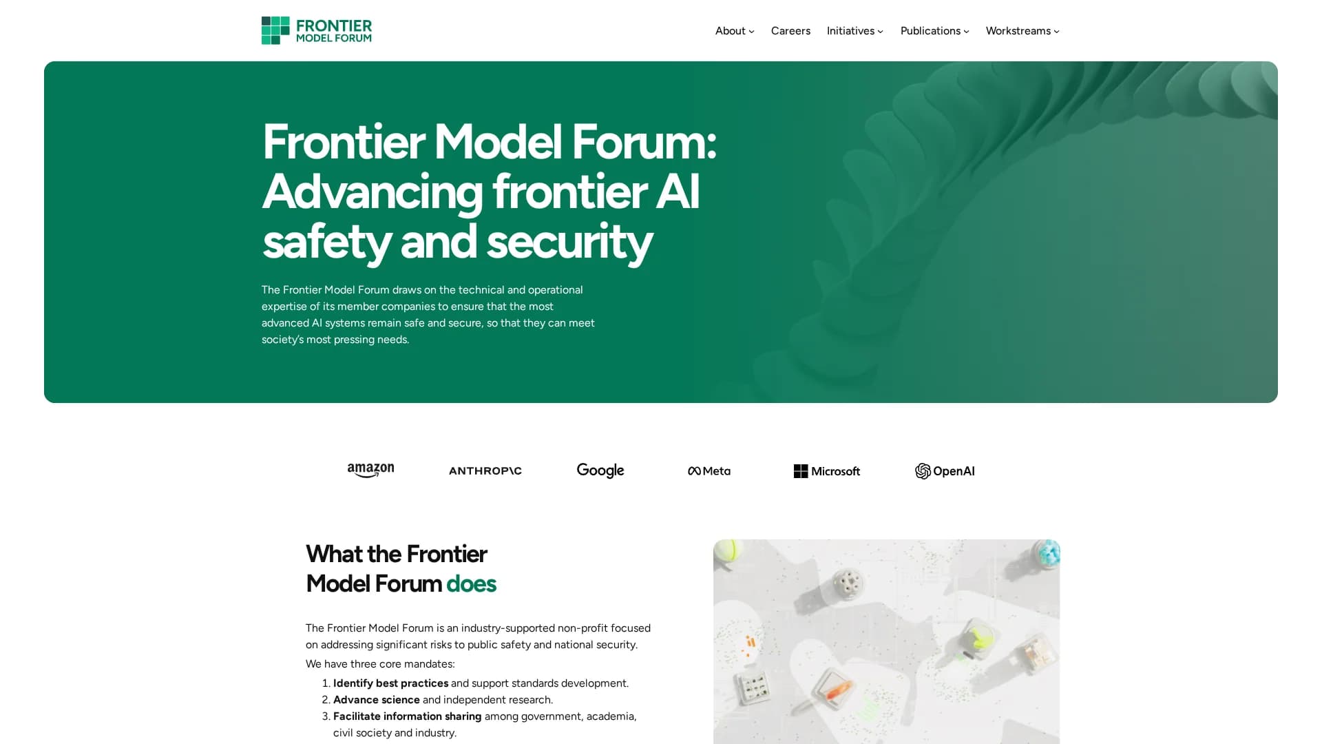 frontiermodelforum-org homepage