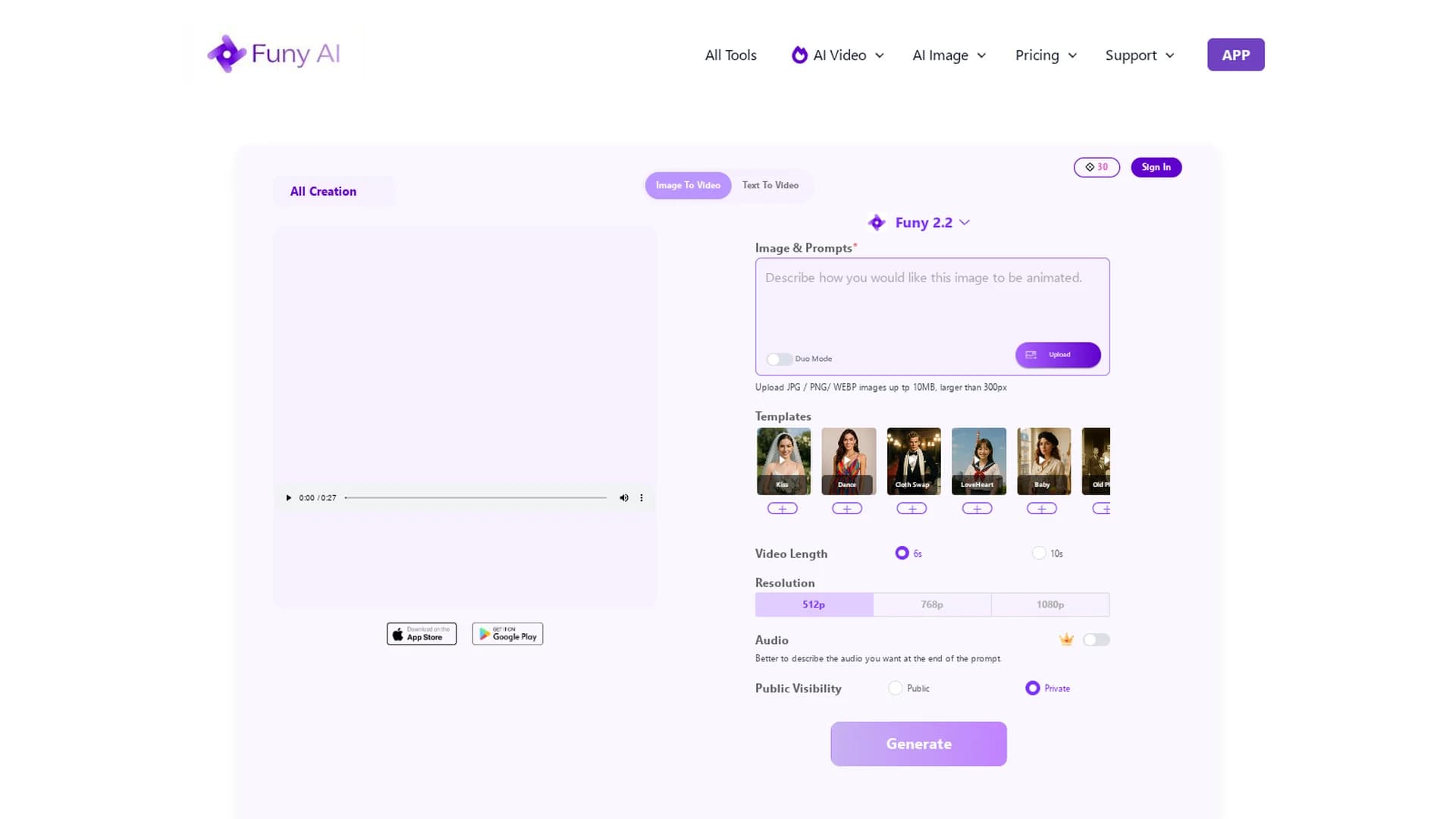 funy-ai homepage