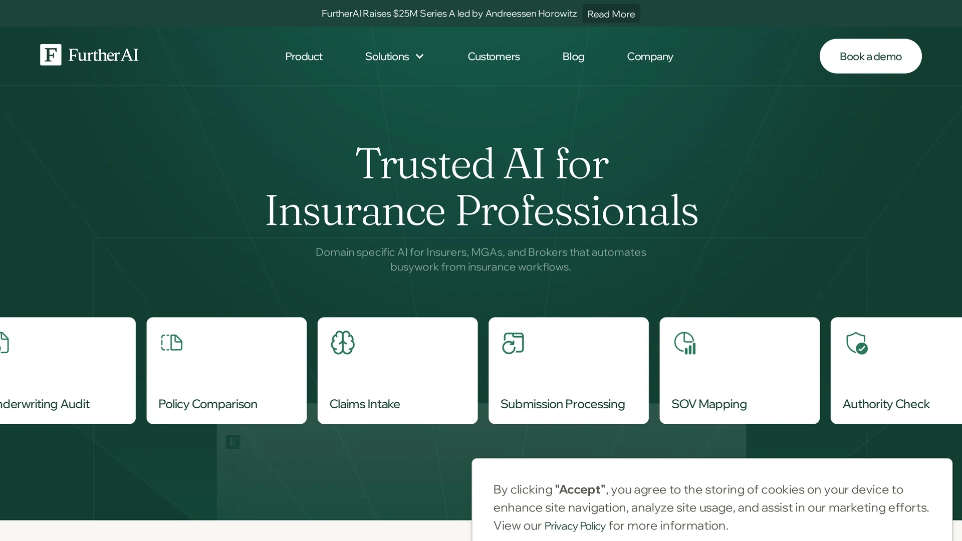 further-ai homepage