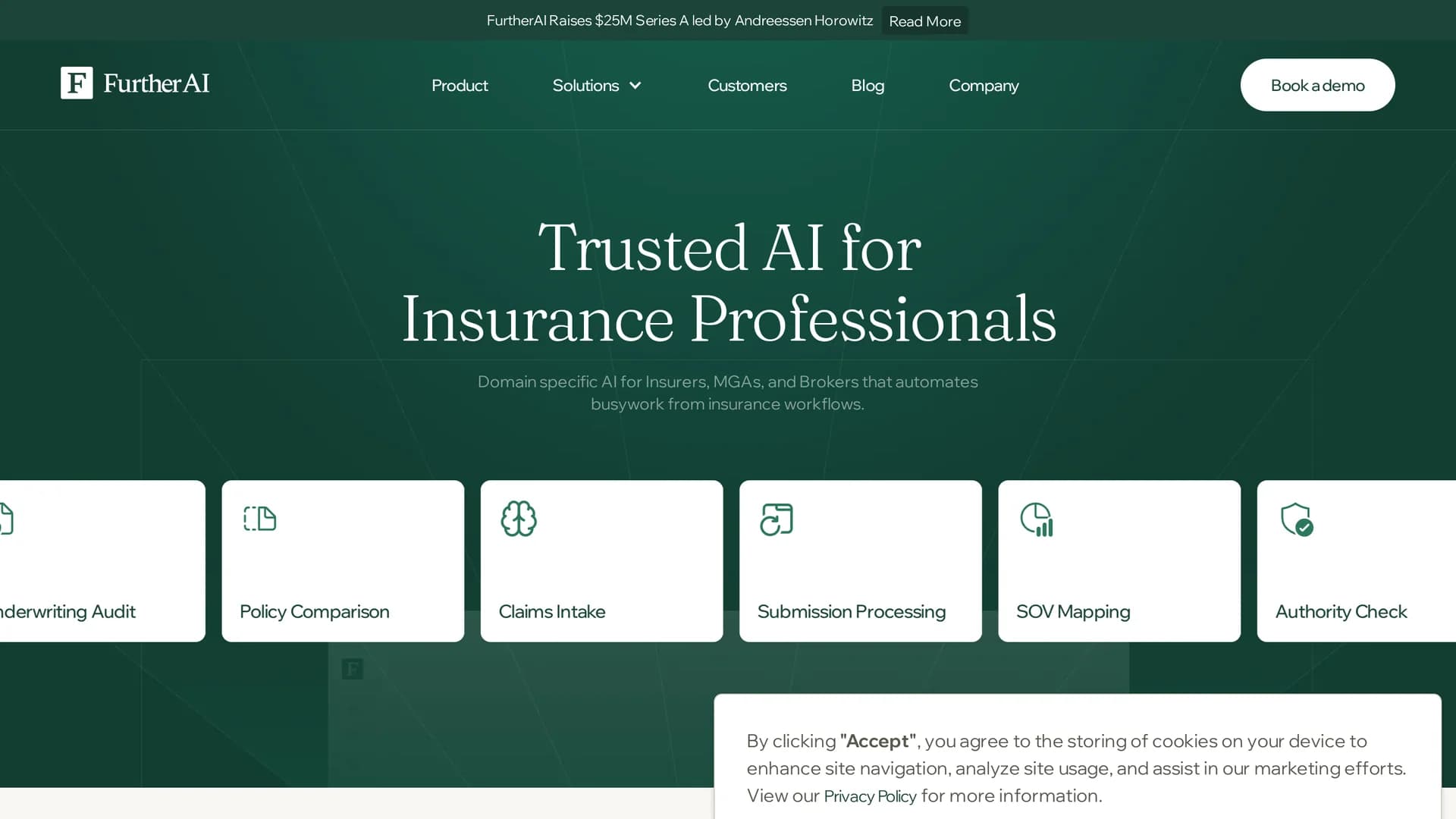 further-ai homepage