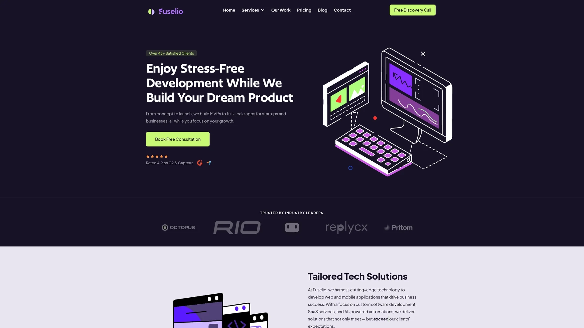 fuselio homepage
