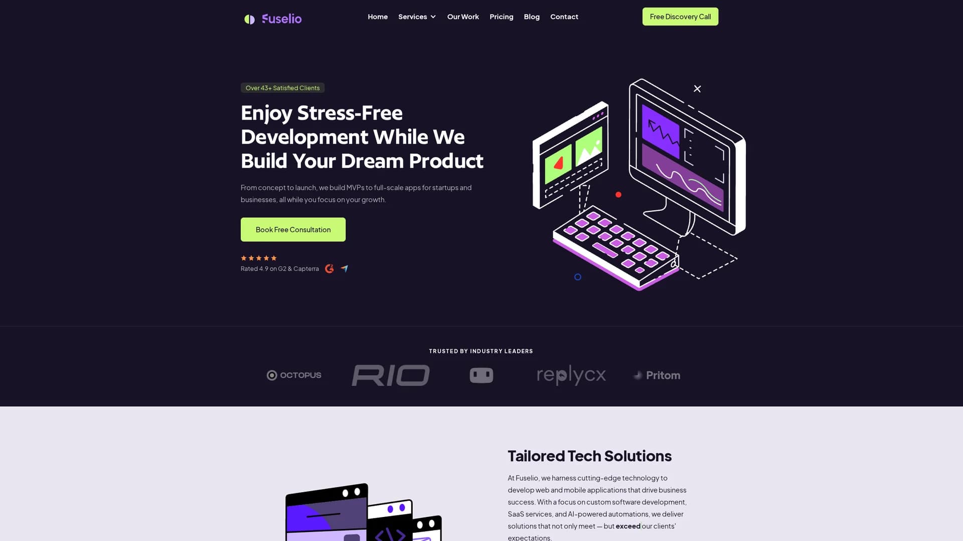 fuselio homepage