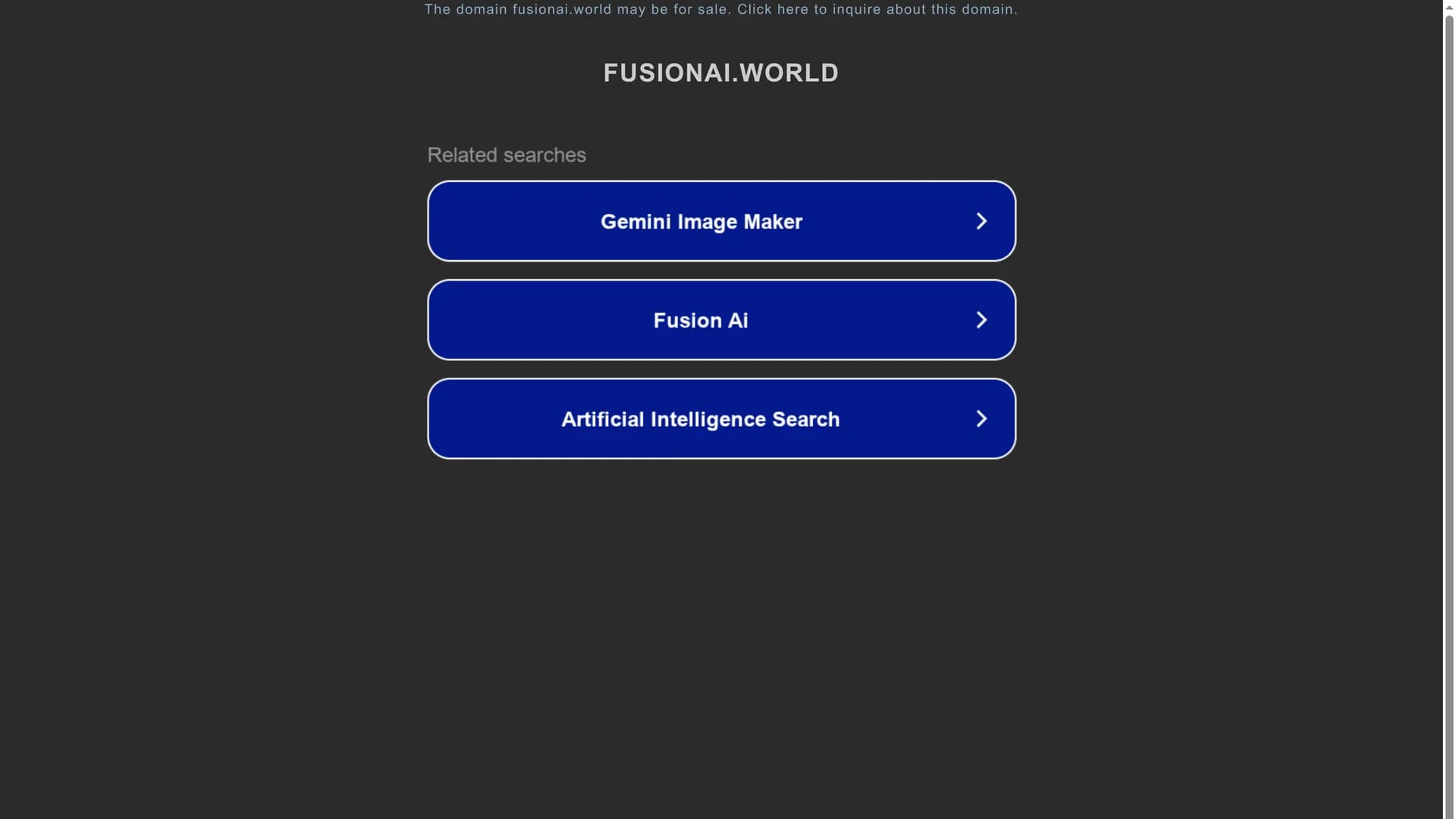 fusion homepage