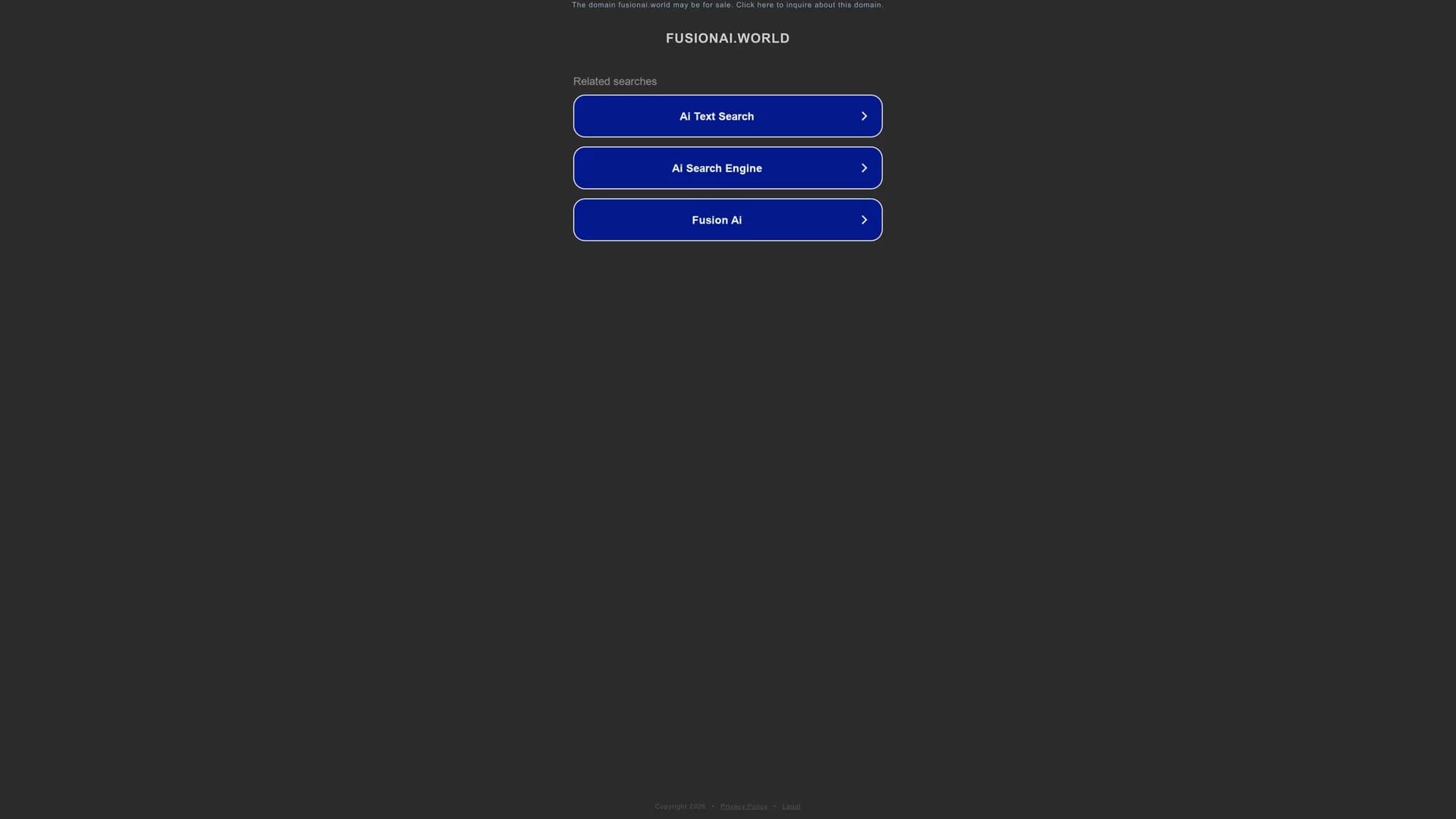 fusionai homepage