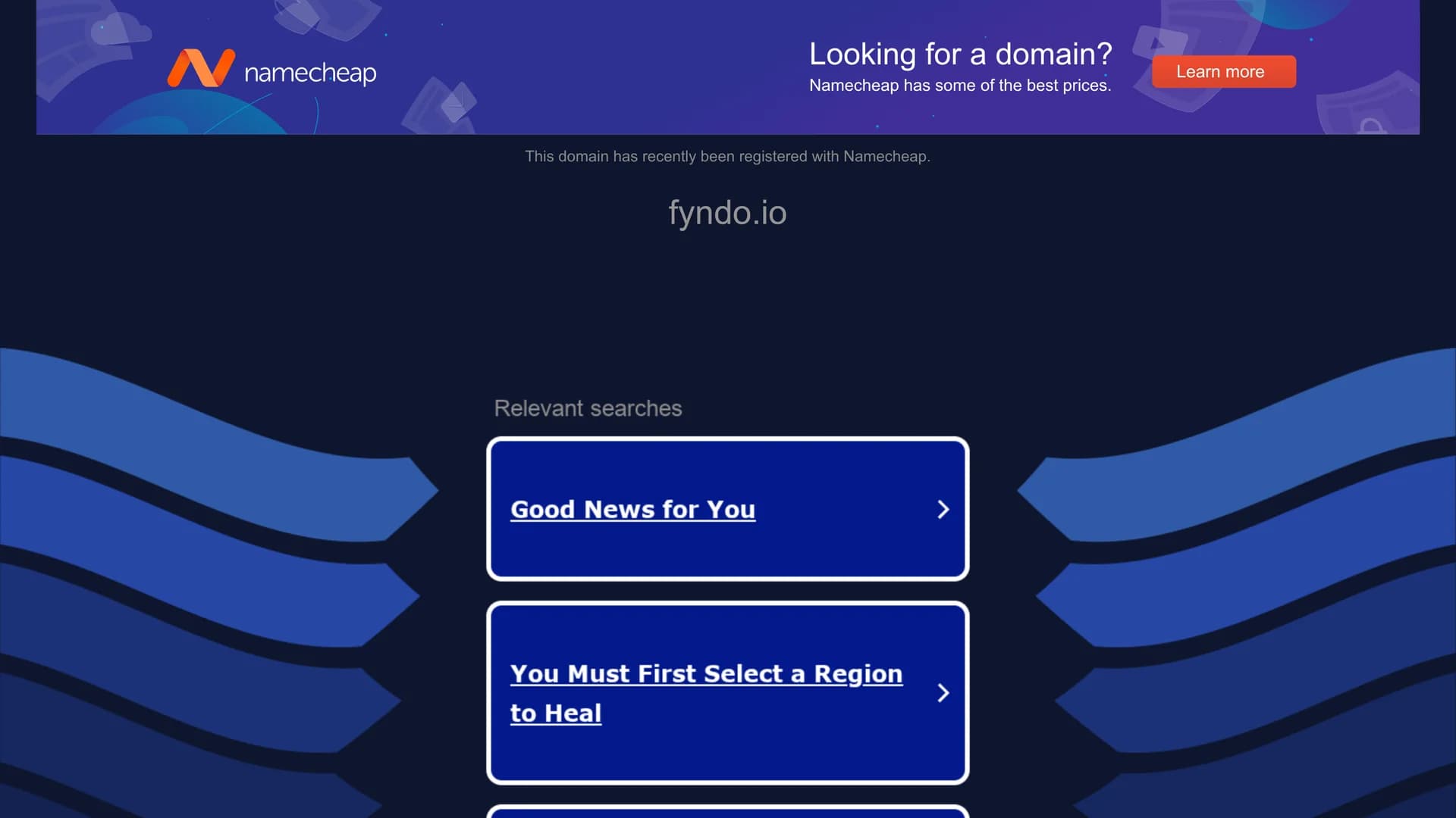 fyndo homepage