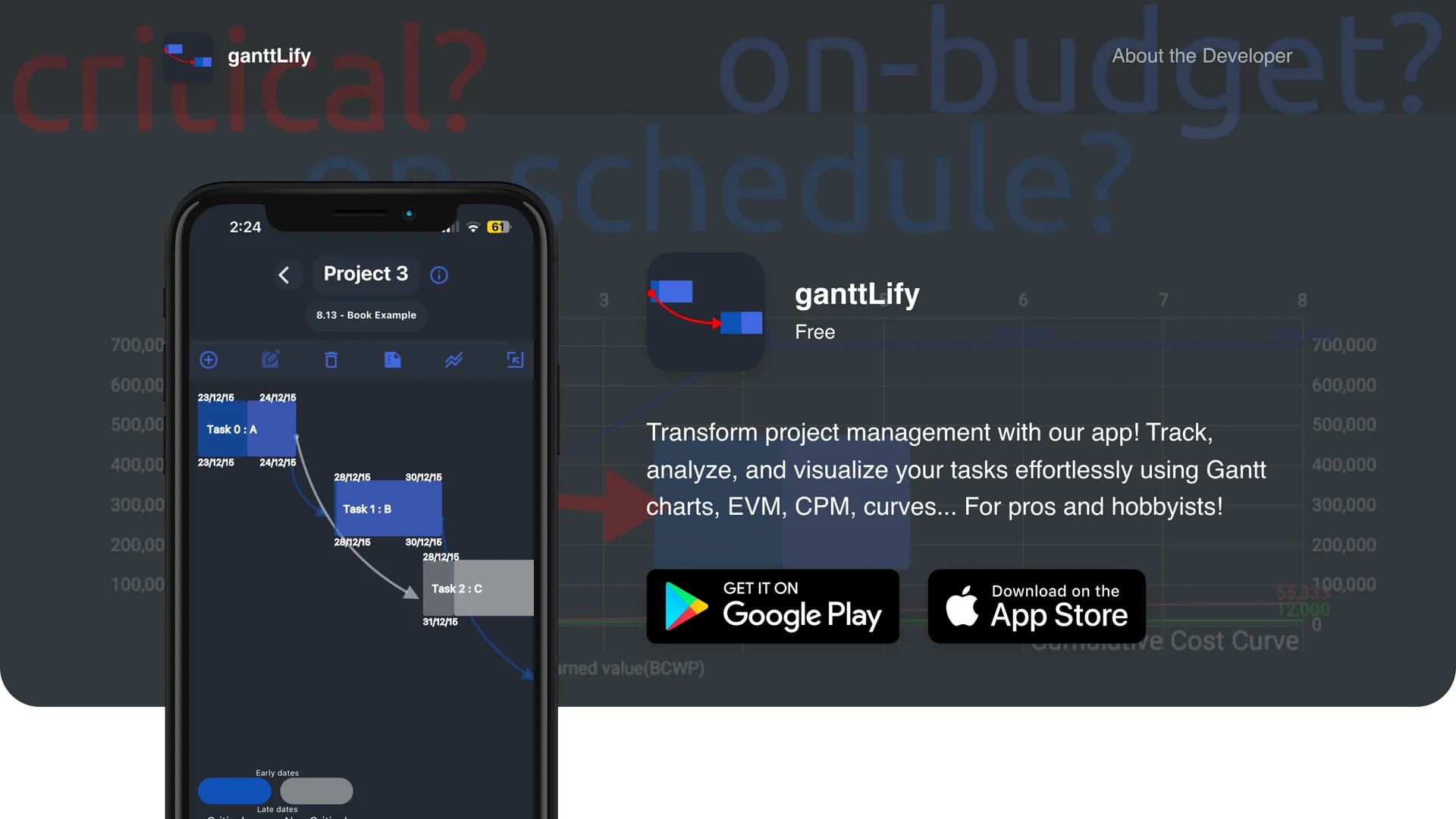 ganttlify homepage