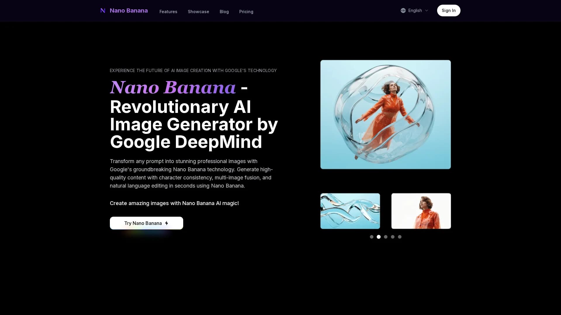 gemini-flash-image-ai homepage
