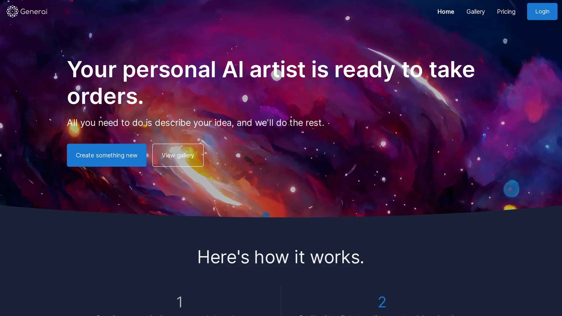 generai homepage