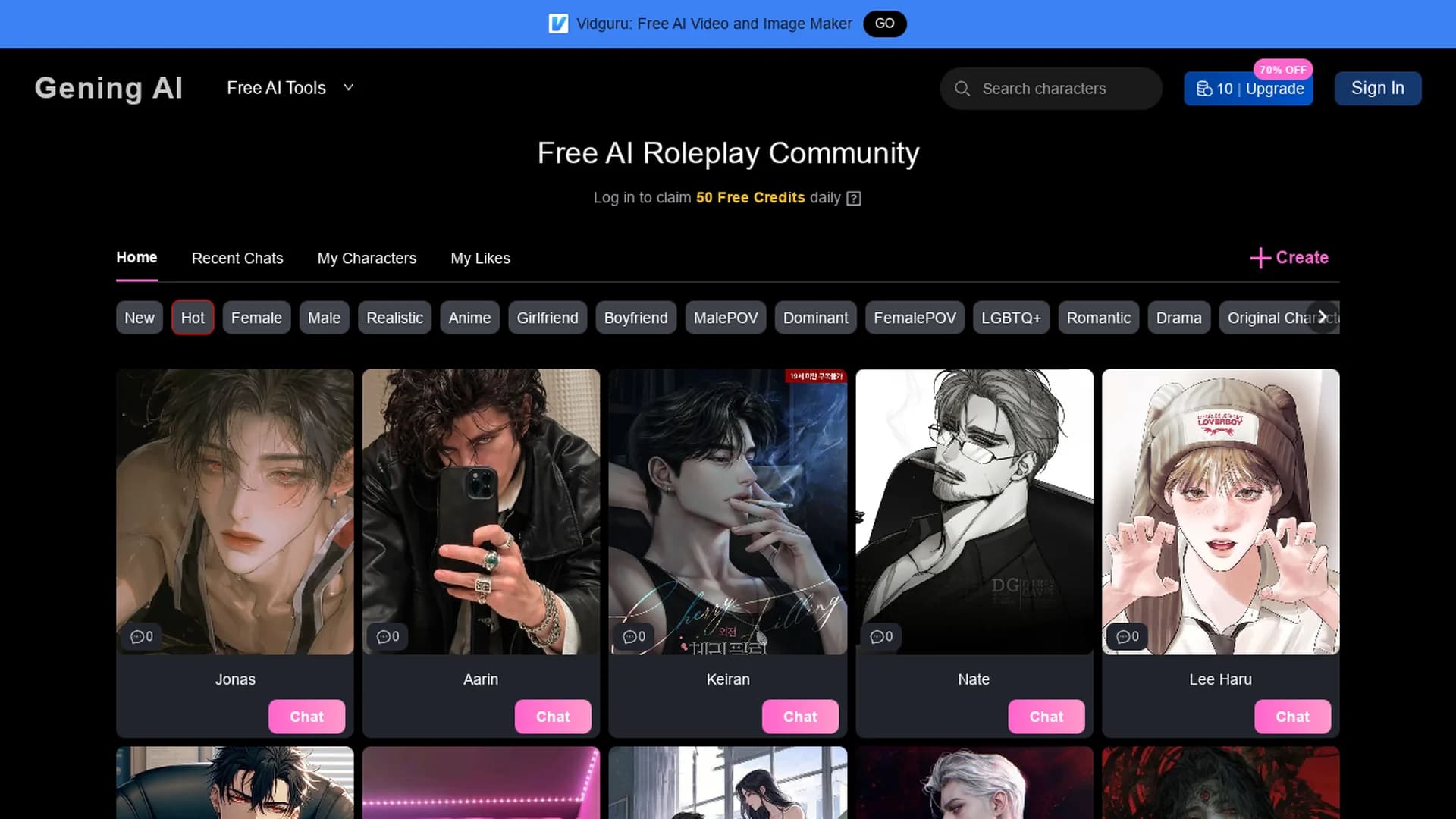 gening-ai homepage