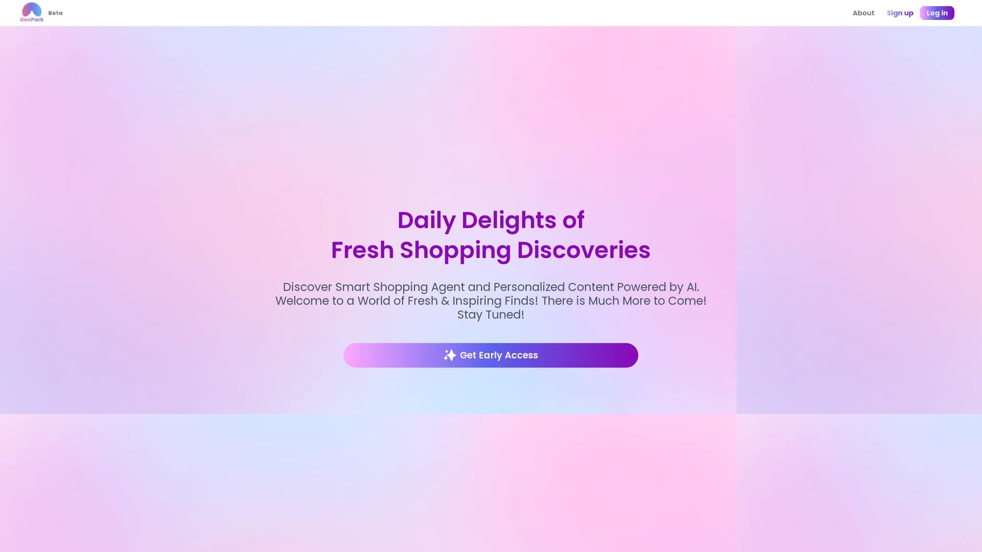 genpark homepage