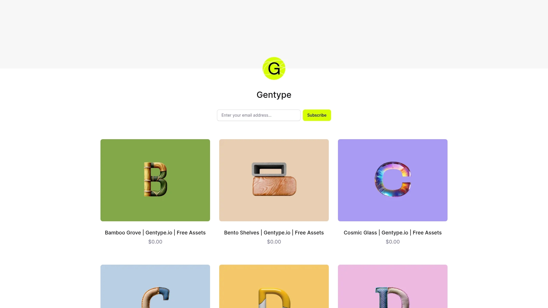 gentype-io homepage