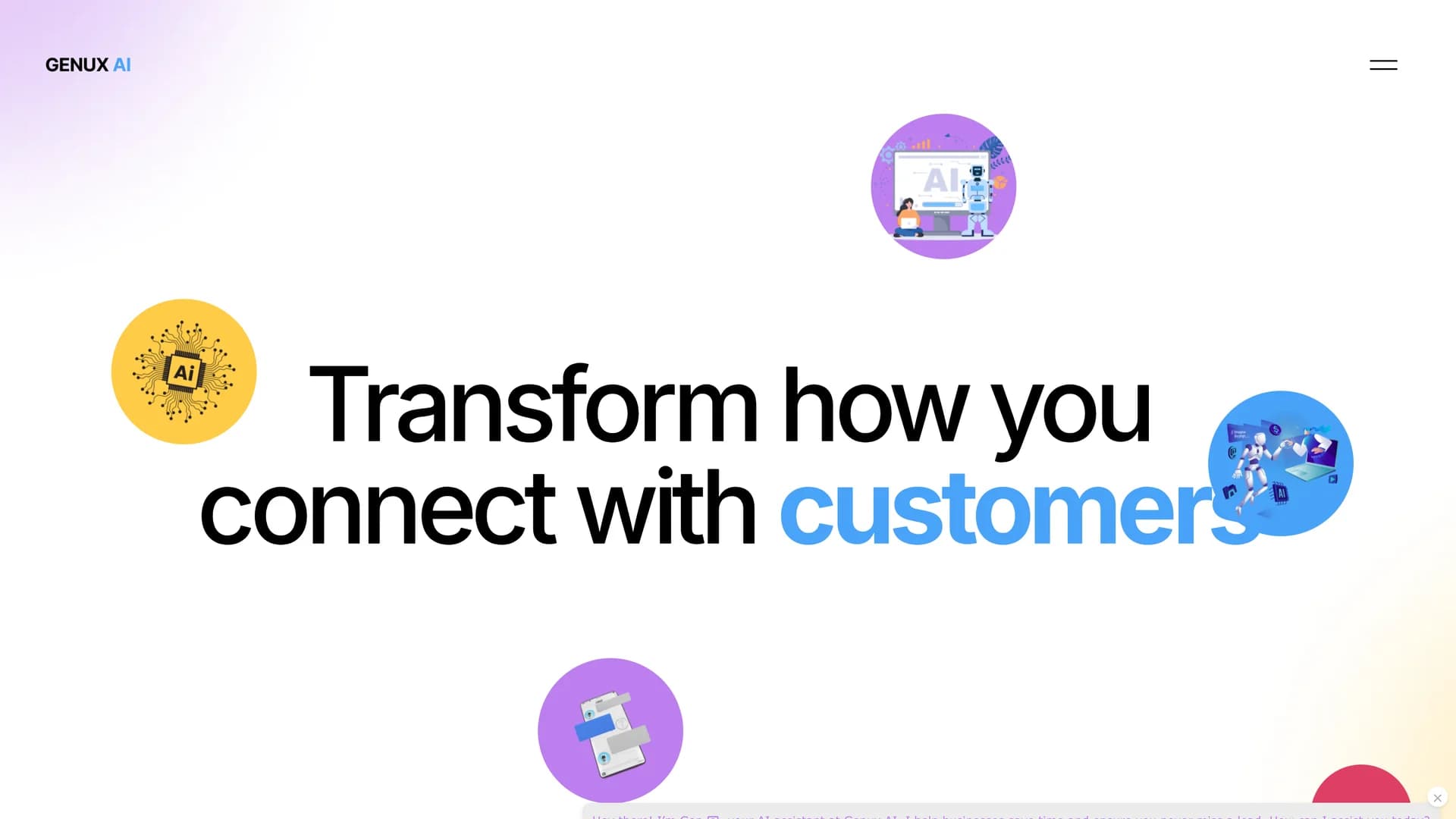 genux-ai homepage
