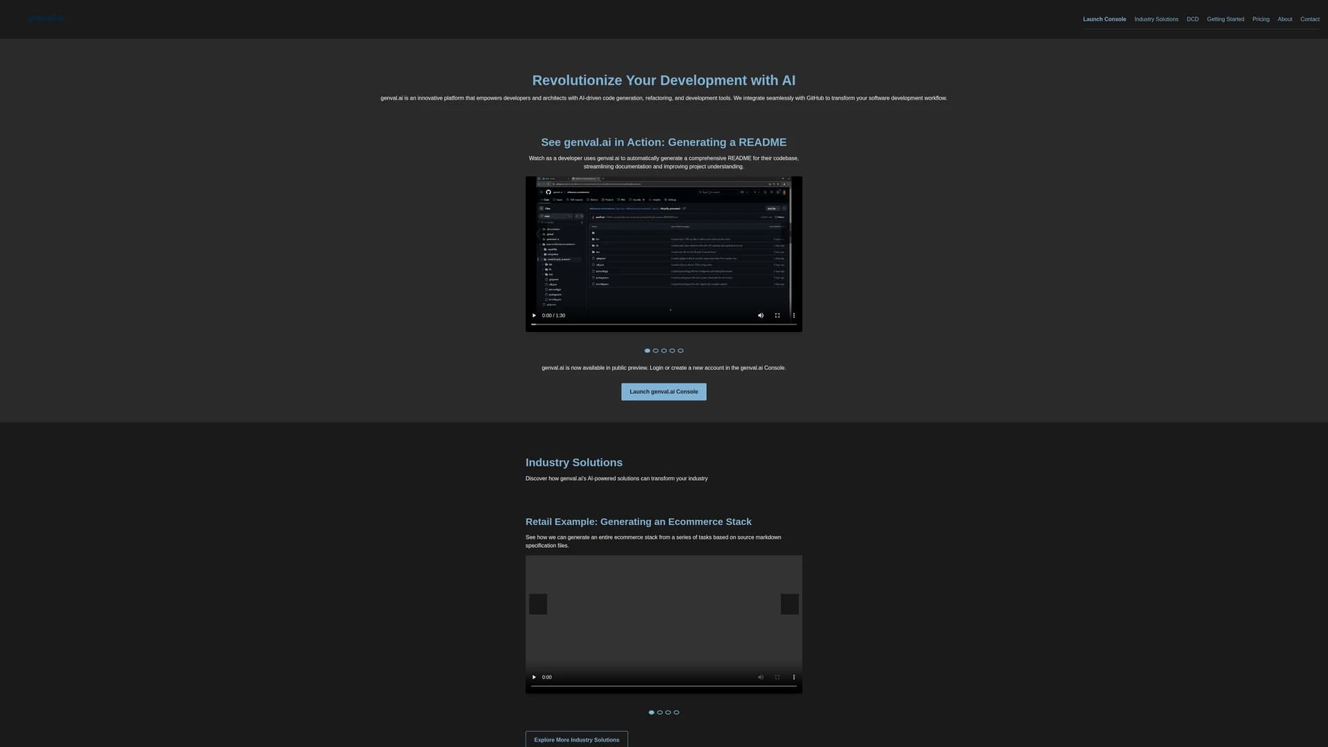 genval homepage
