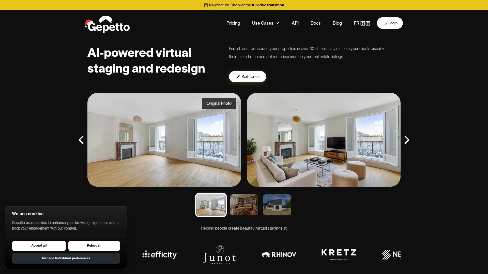 gepetto homepage