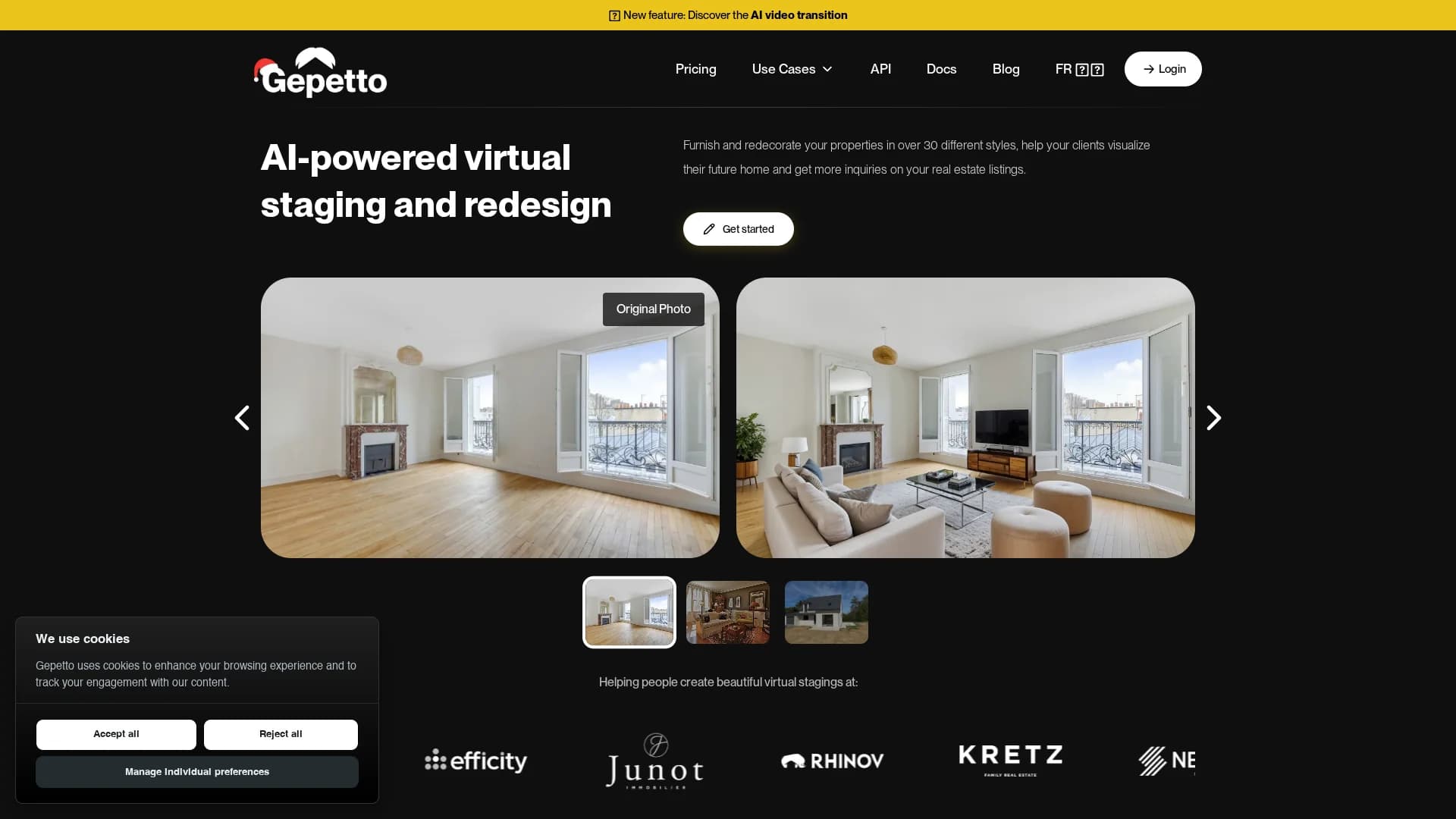 gepetto homepage