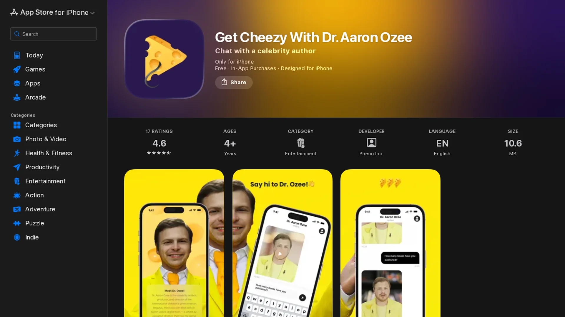 get-cheezy-with-dr-aaron-ozee homepage