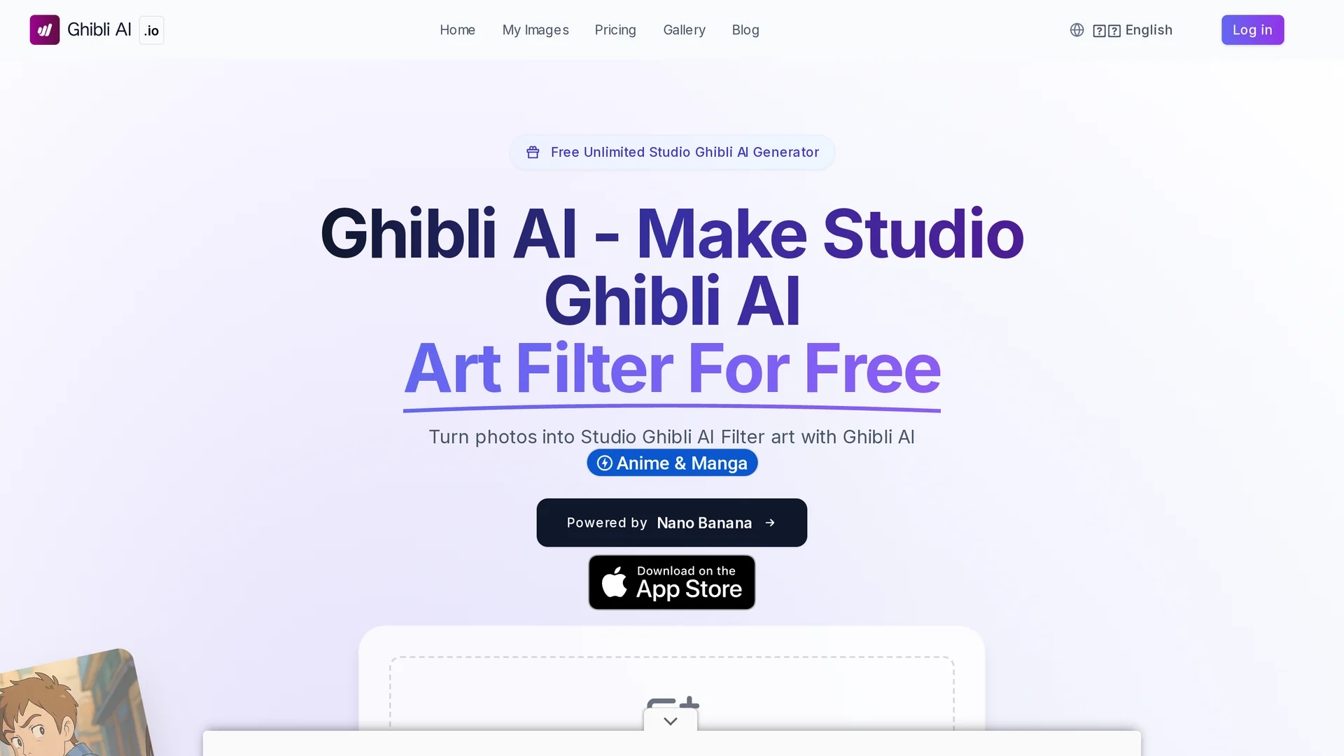ghibli-ai homepage