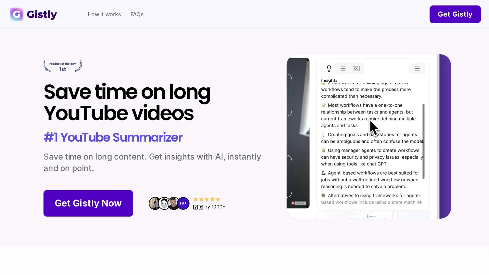 gistly homepage