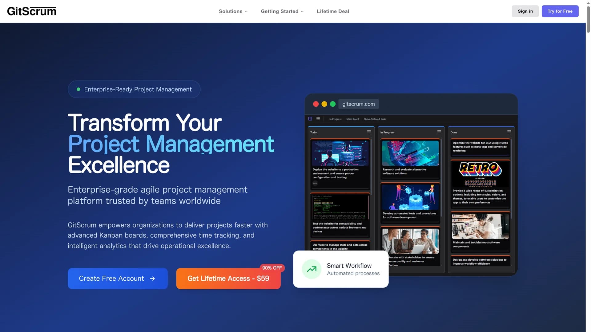 gitscrum-user-story-ai homepage