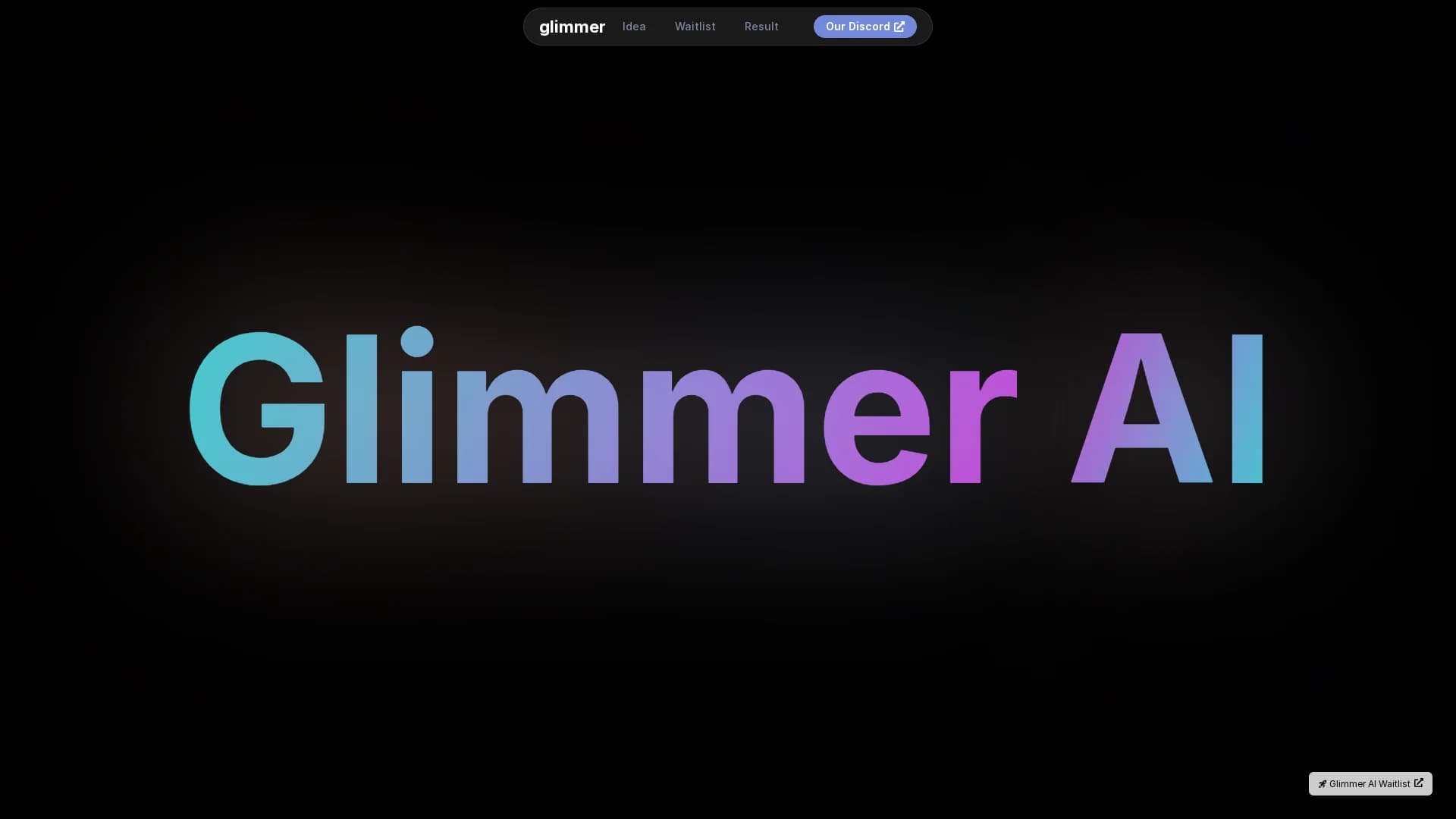 glimmer homepage