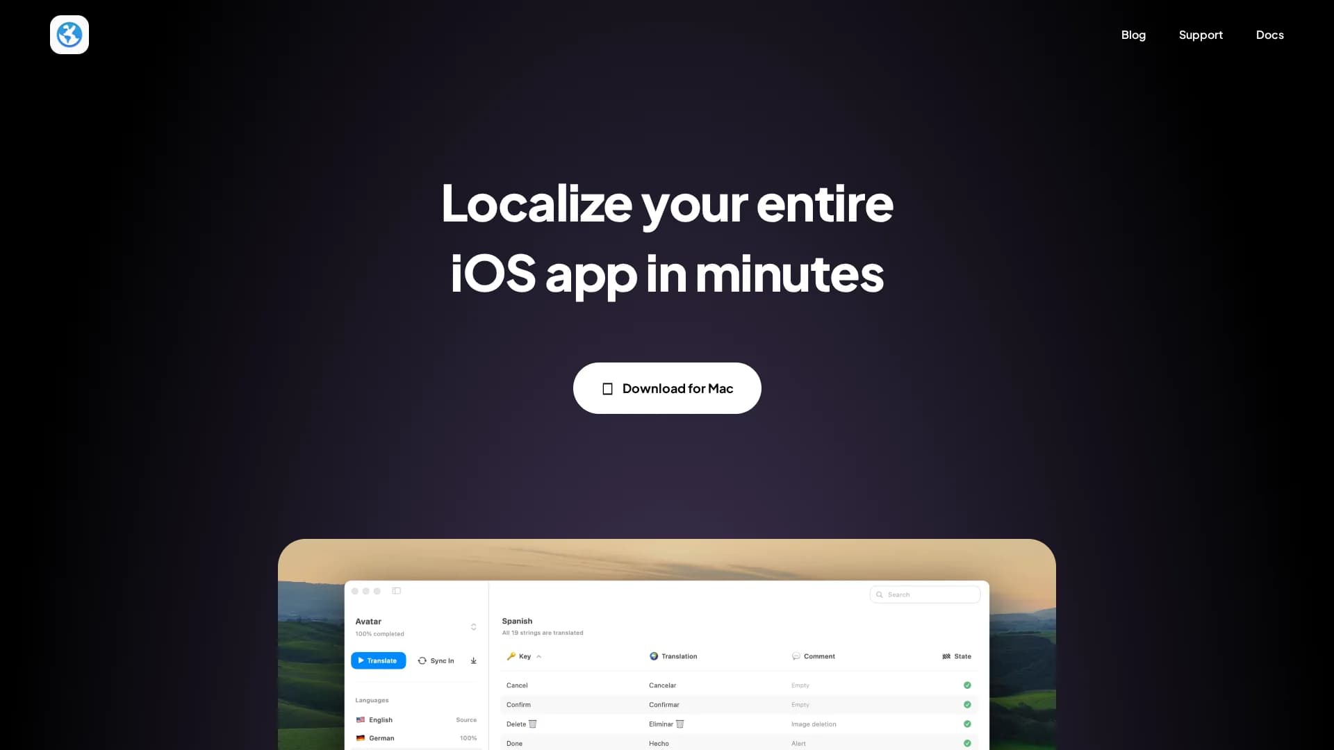 globify homepage