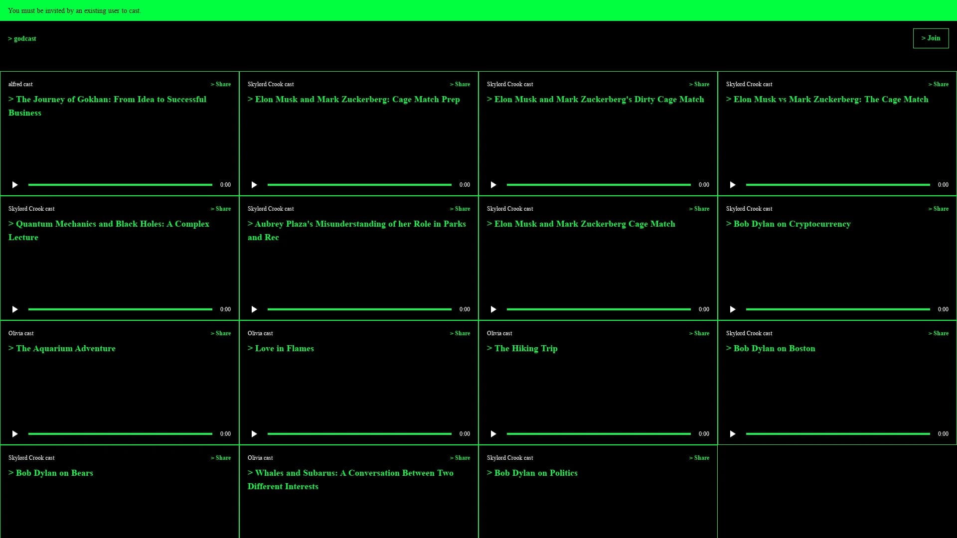 godcast homepage