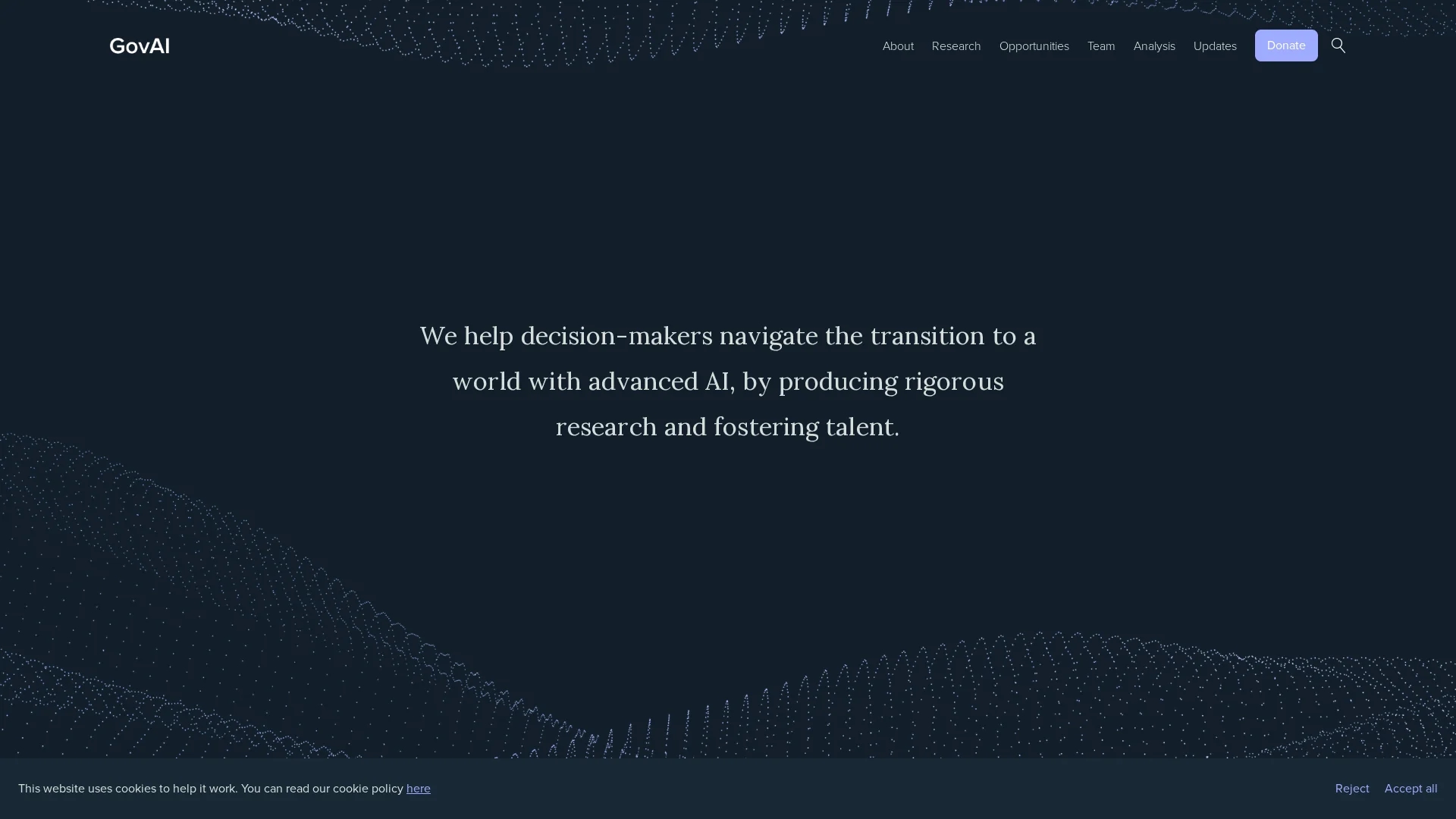 governance-ai homepage