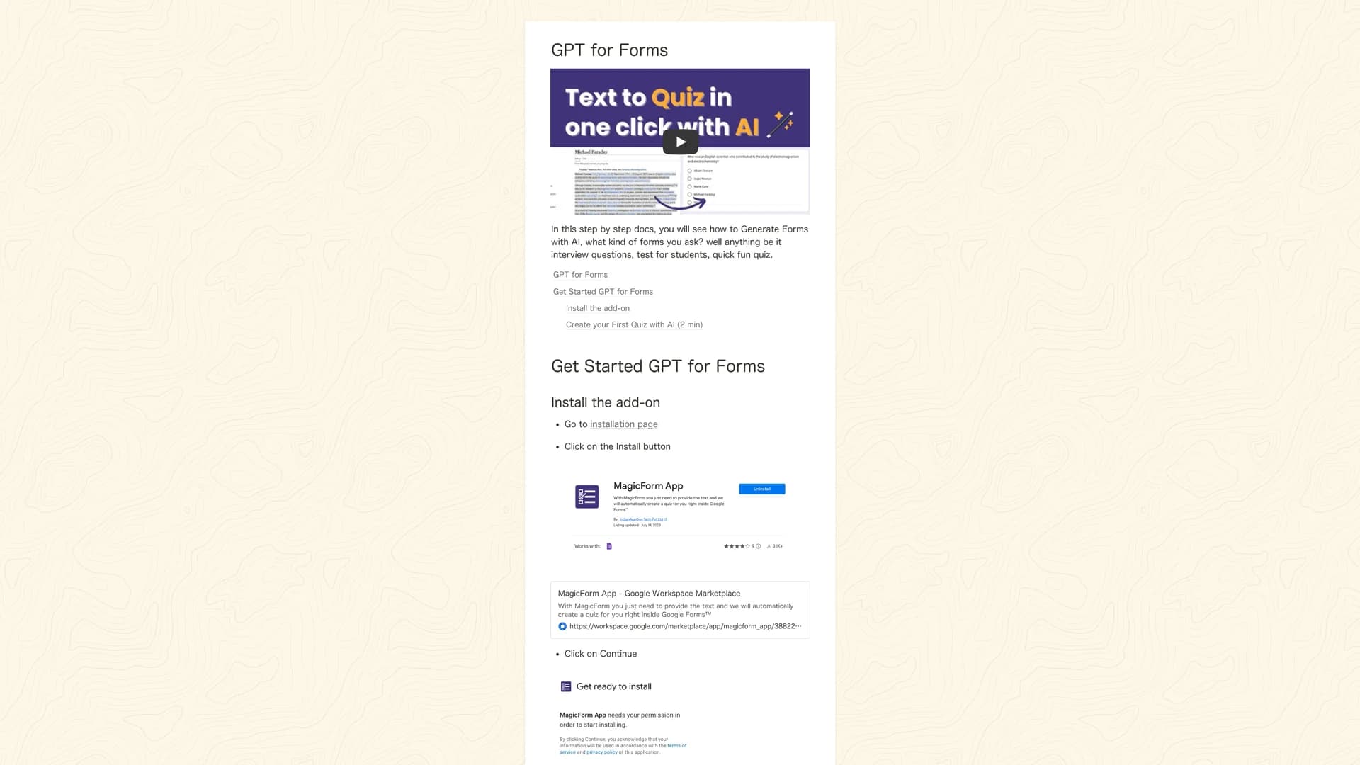 gpt-for-forms homepage
