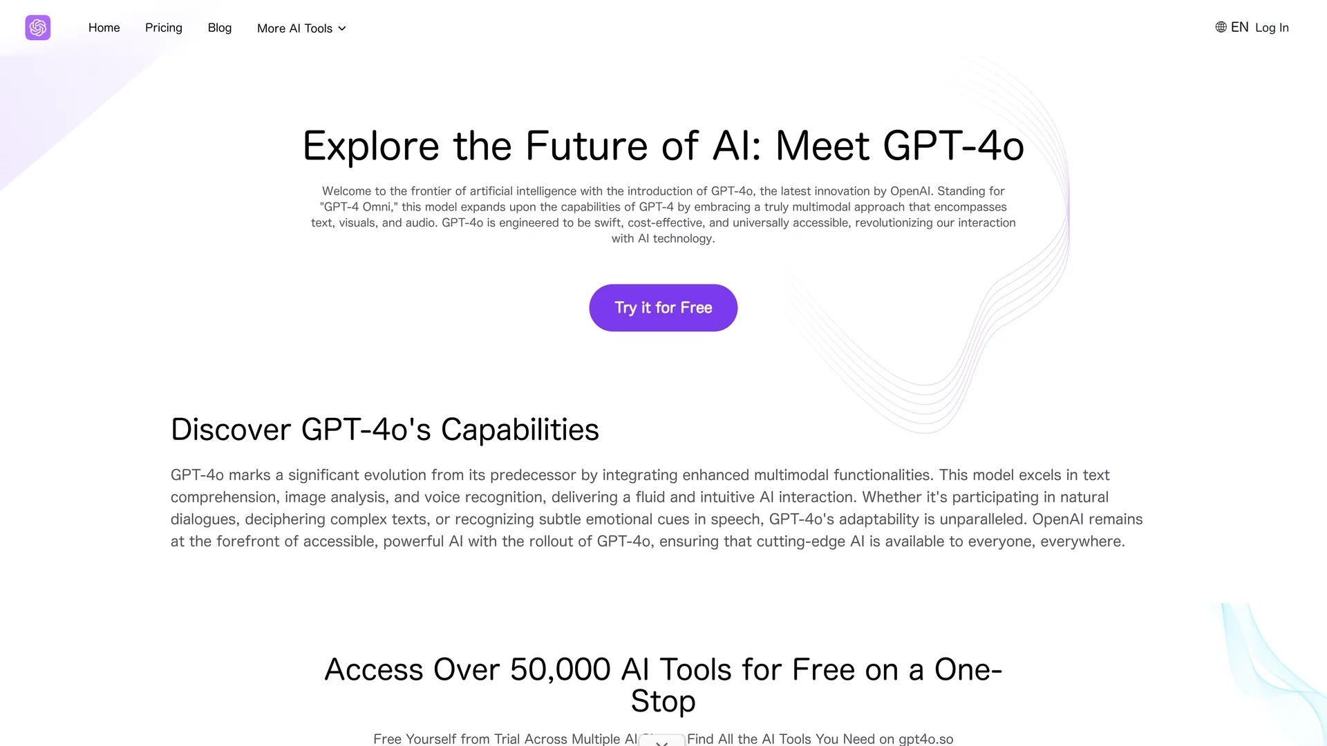 gpt4o-so-chatgpt-4o-free-online homepage