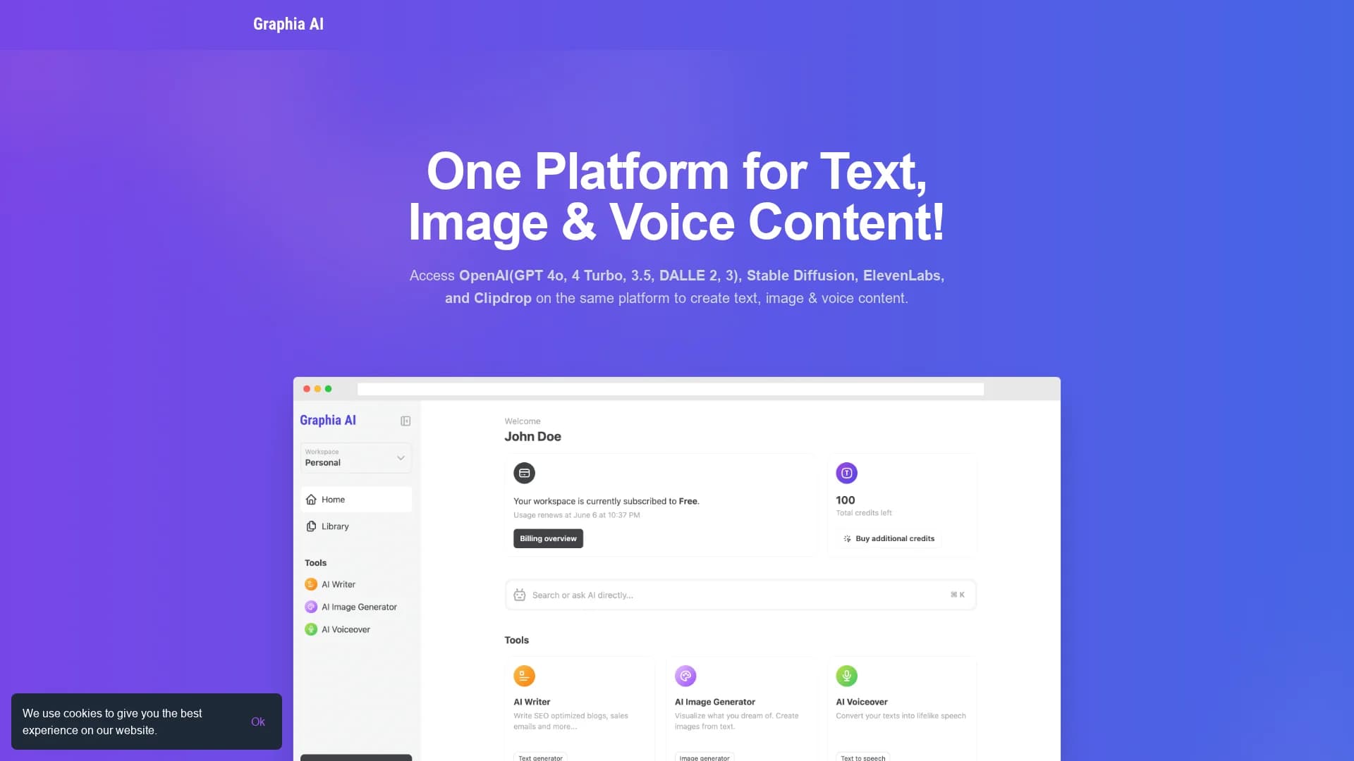 graphia-ai homepage