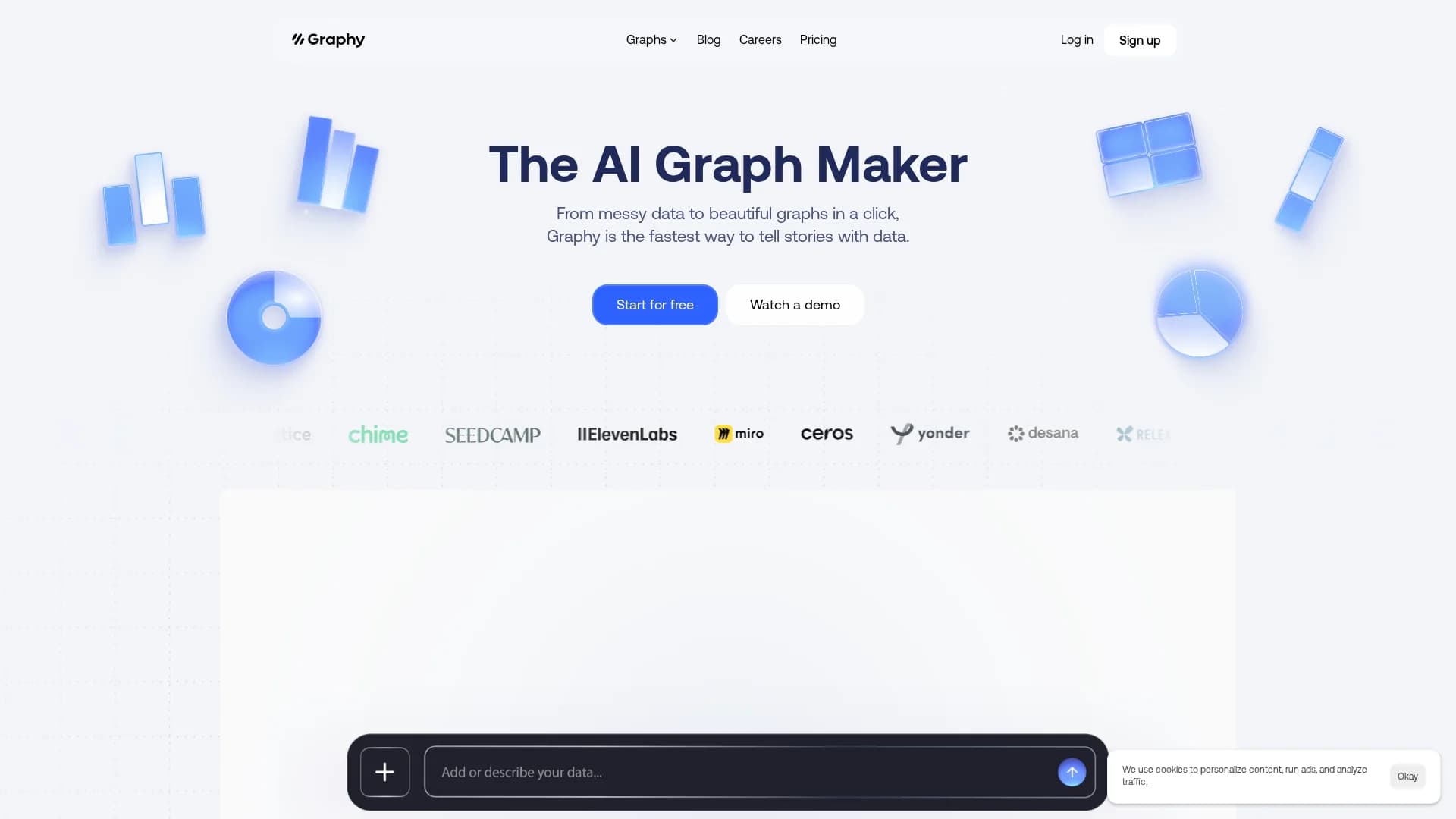 graphy-app homepage