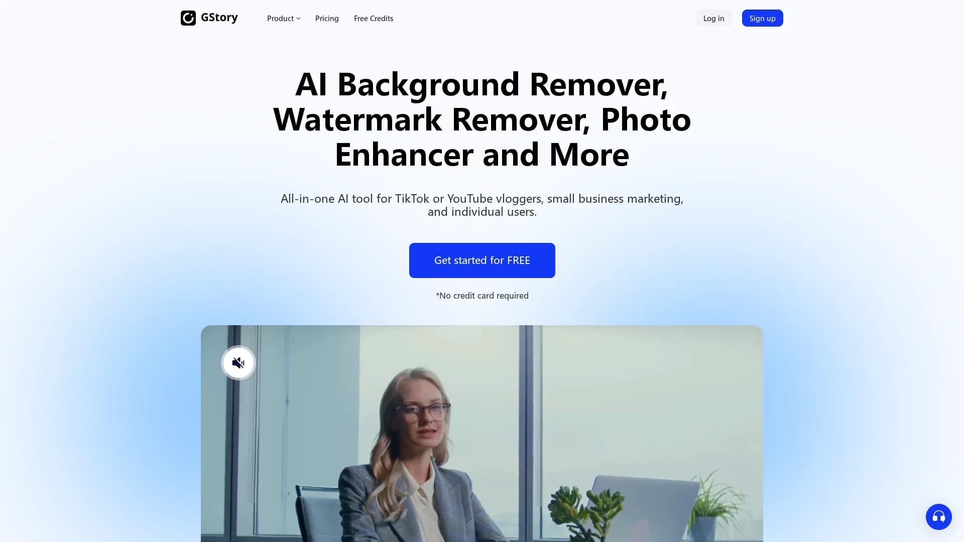 gstory-ai homepage