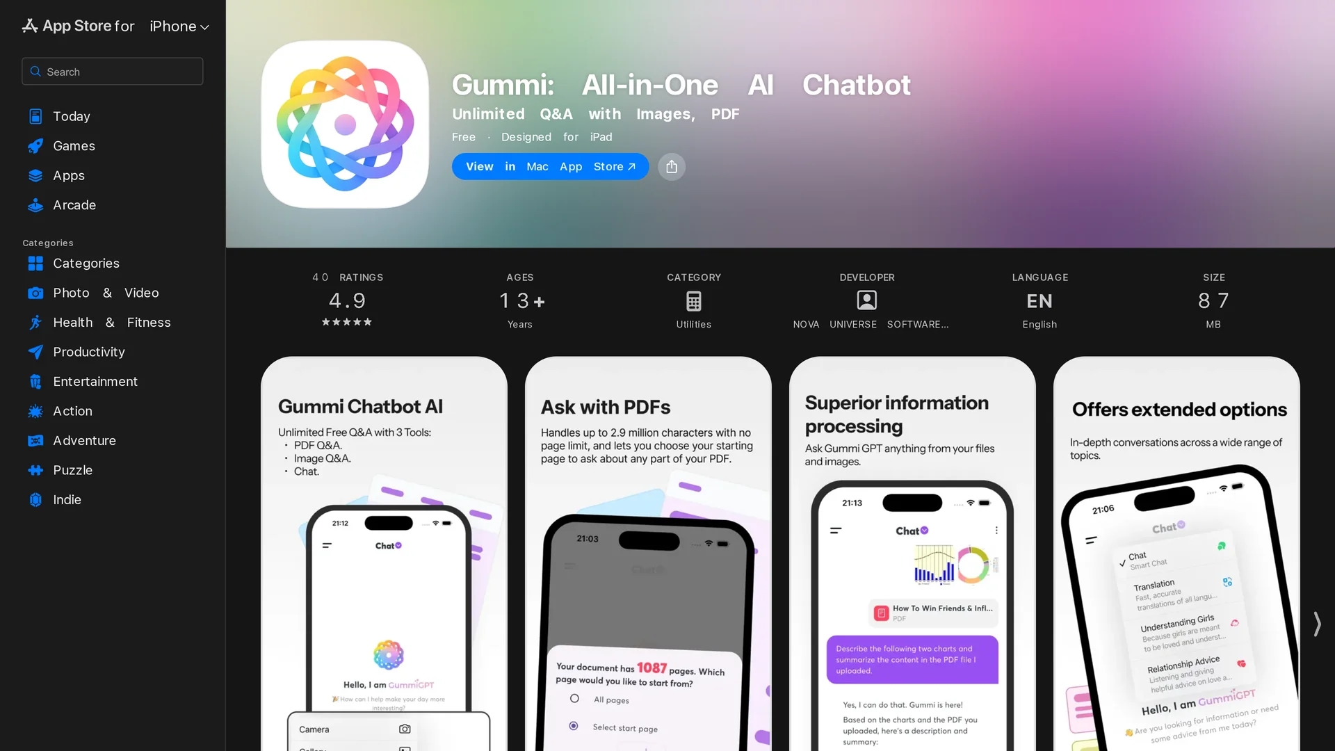 gummi-image-caption-generator homepage