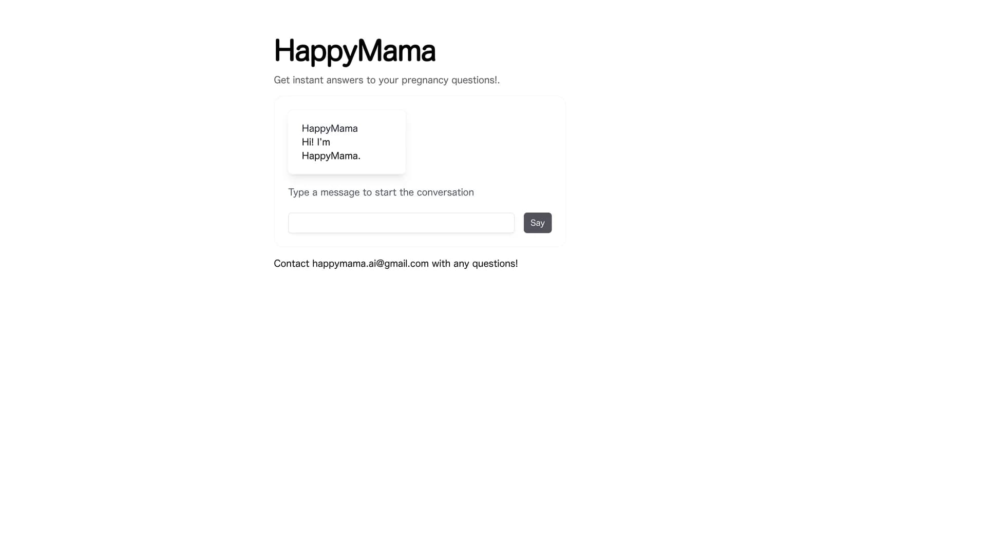 happy-mama homepage