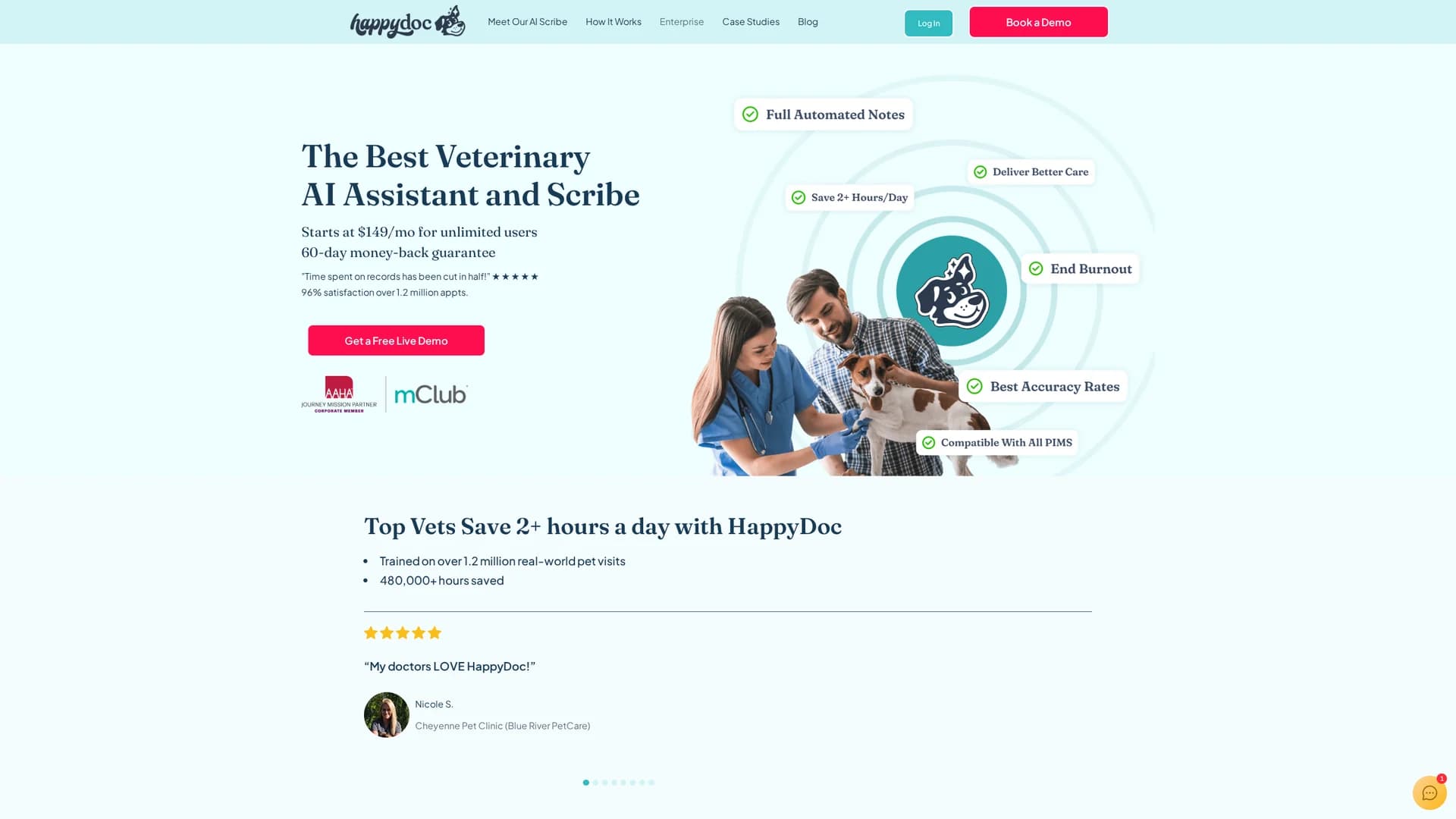 happydoc-ai homepage