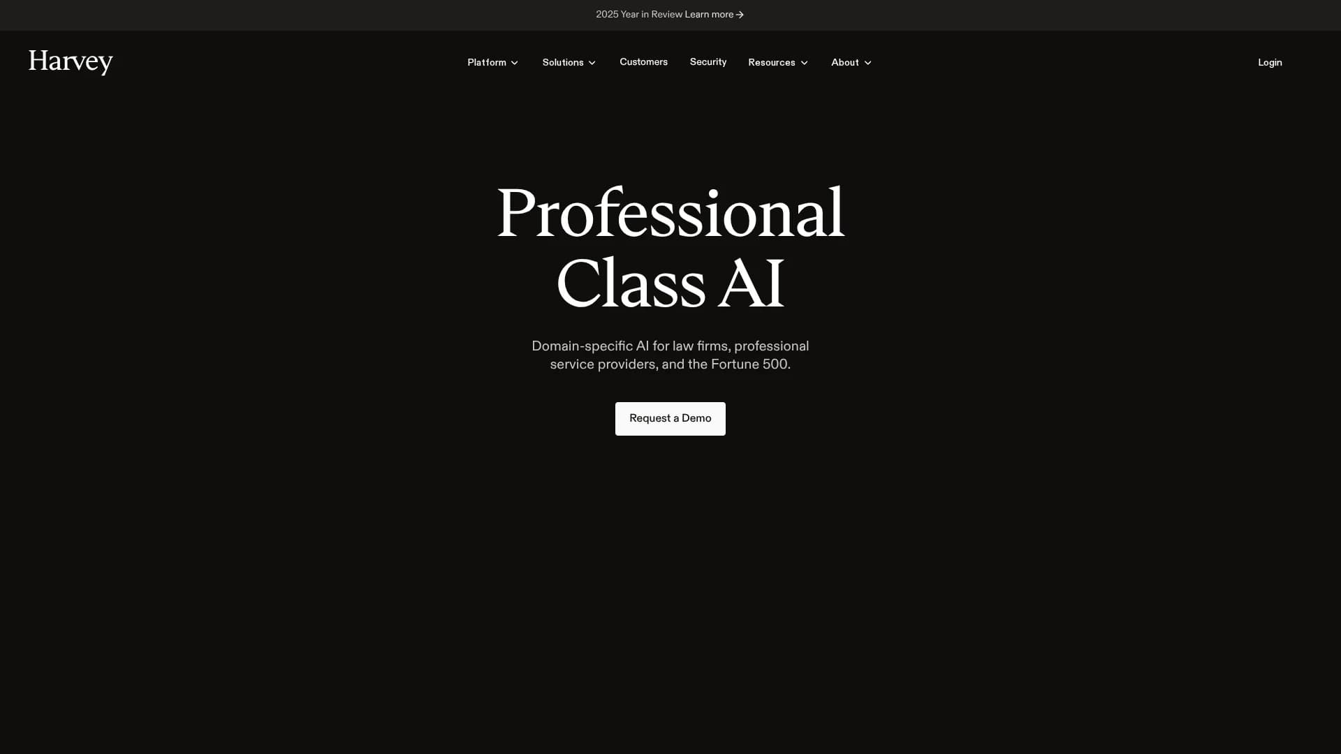 harvey-ai homepage
