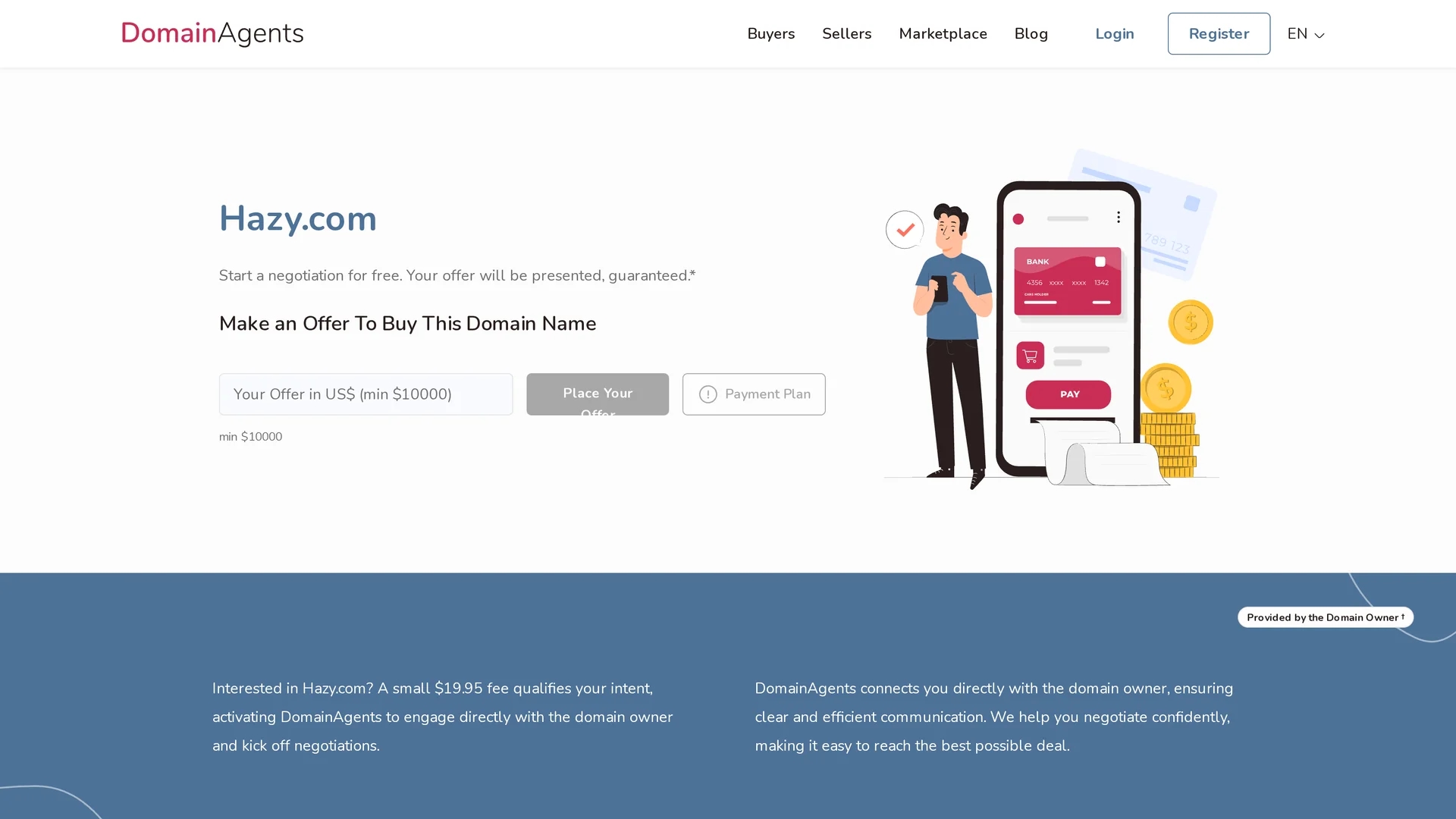 hazy-com homepage