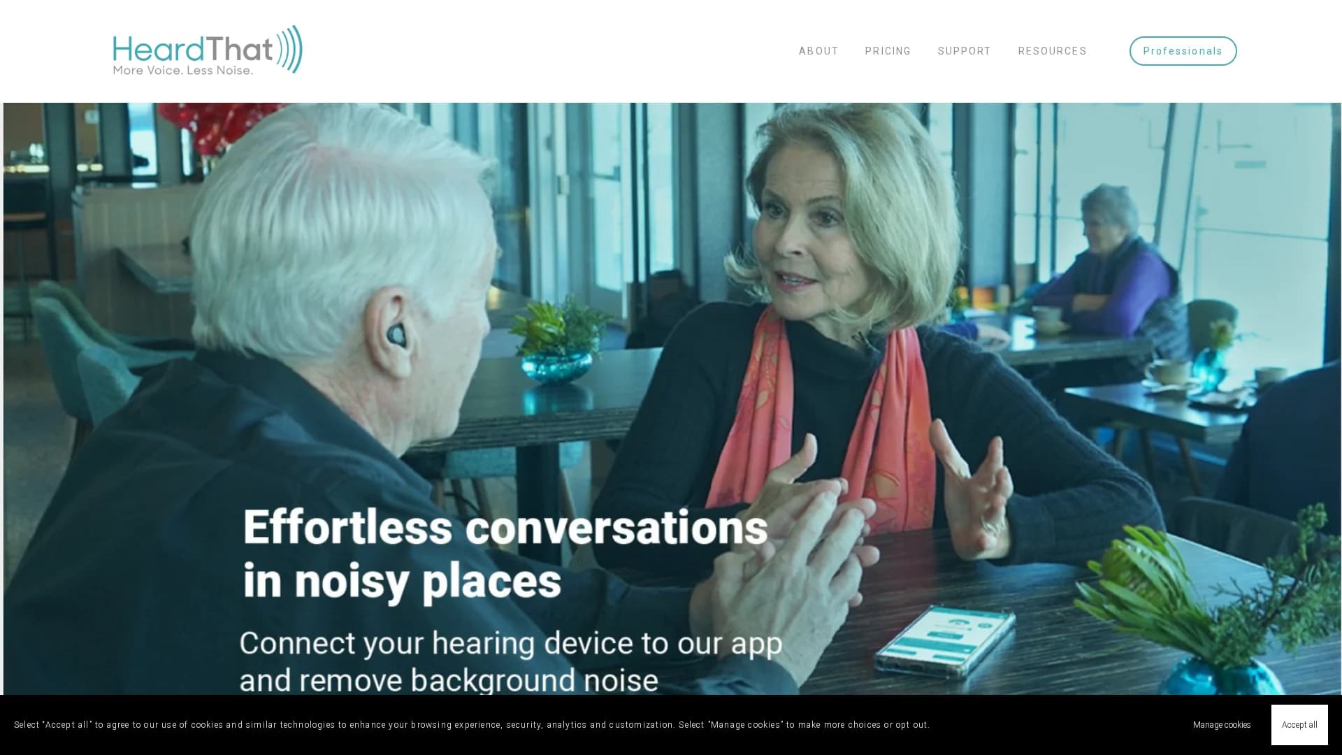 heardthat homepage