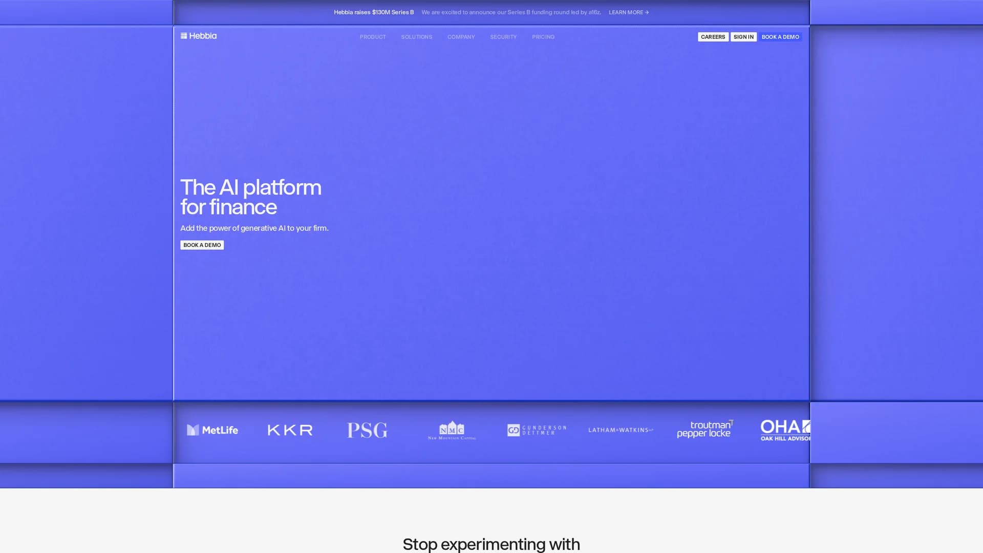 hebbia homepage