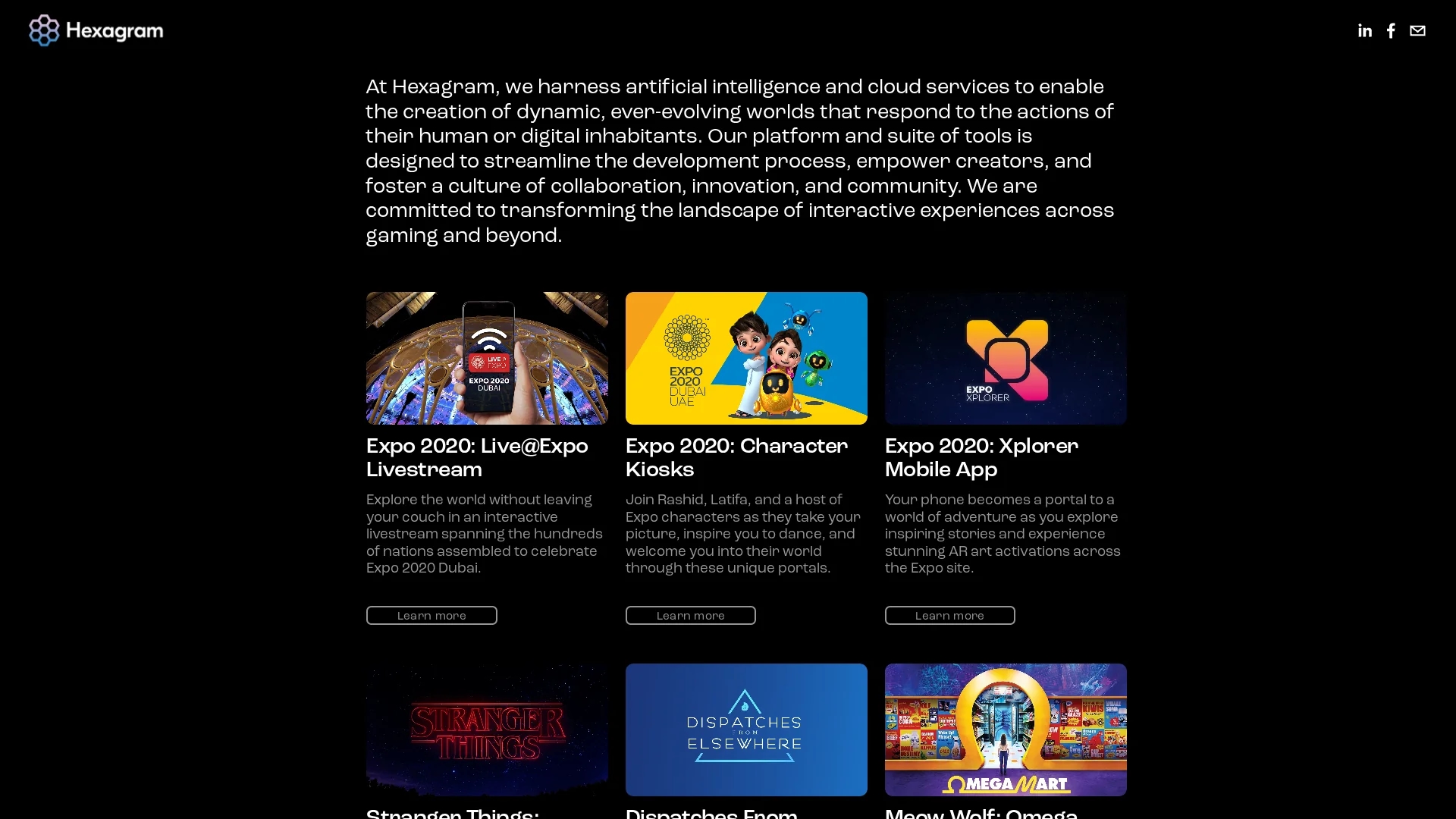 hexagram homepage