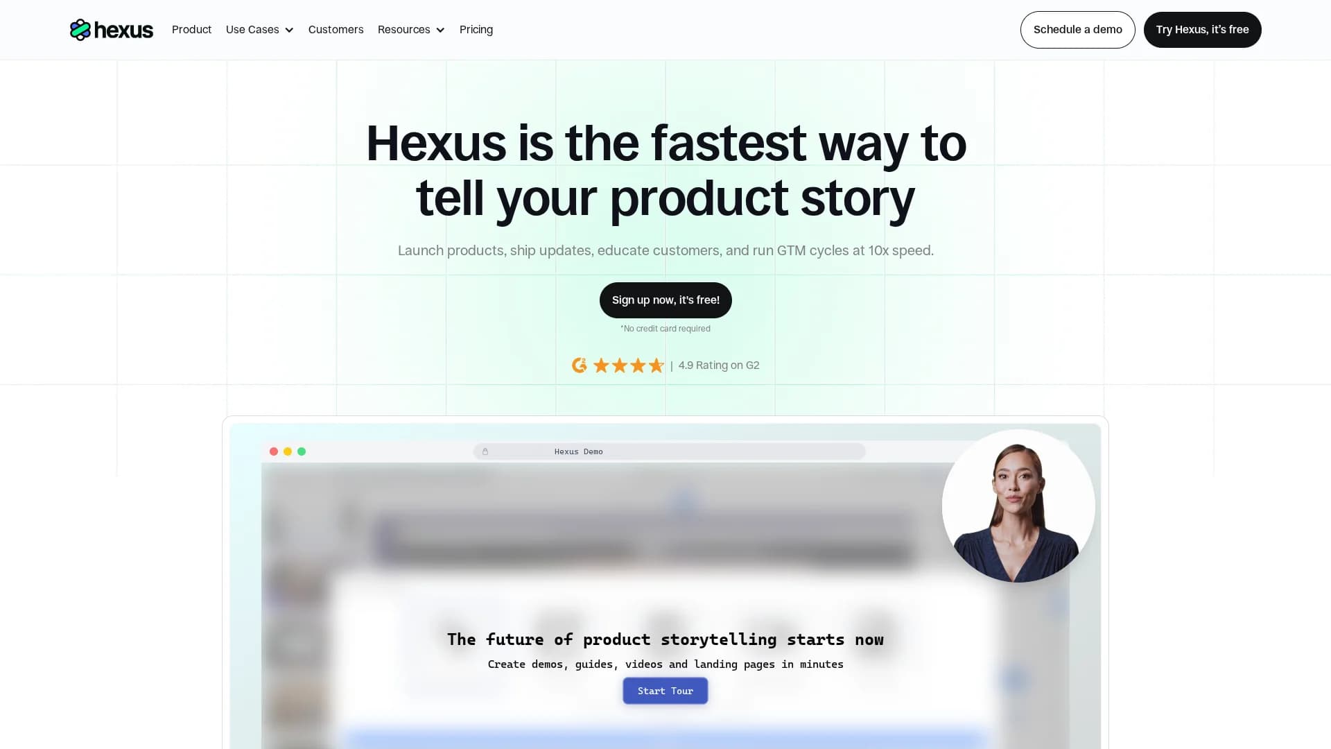 hexus-ai homepage