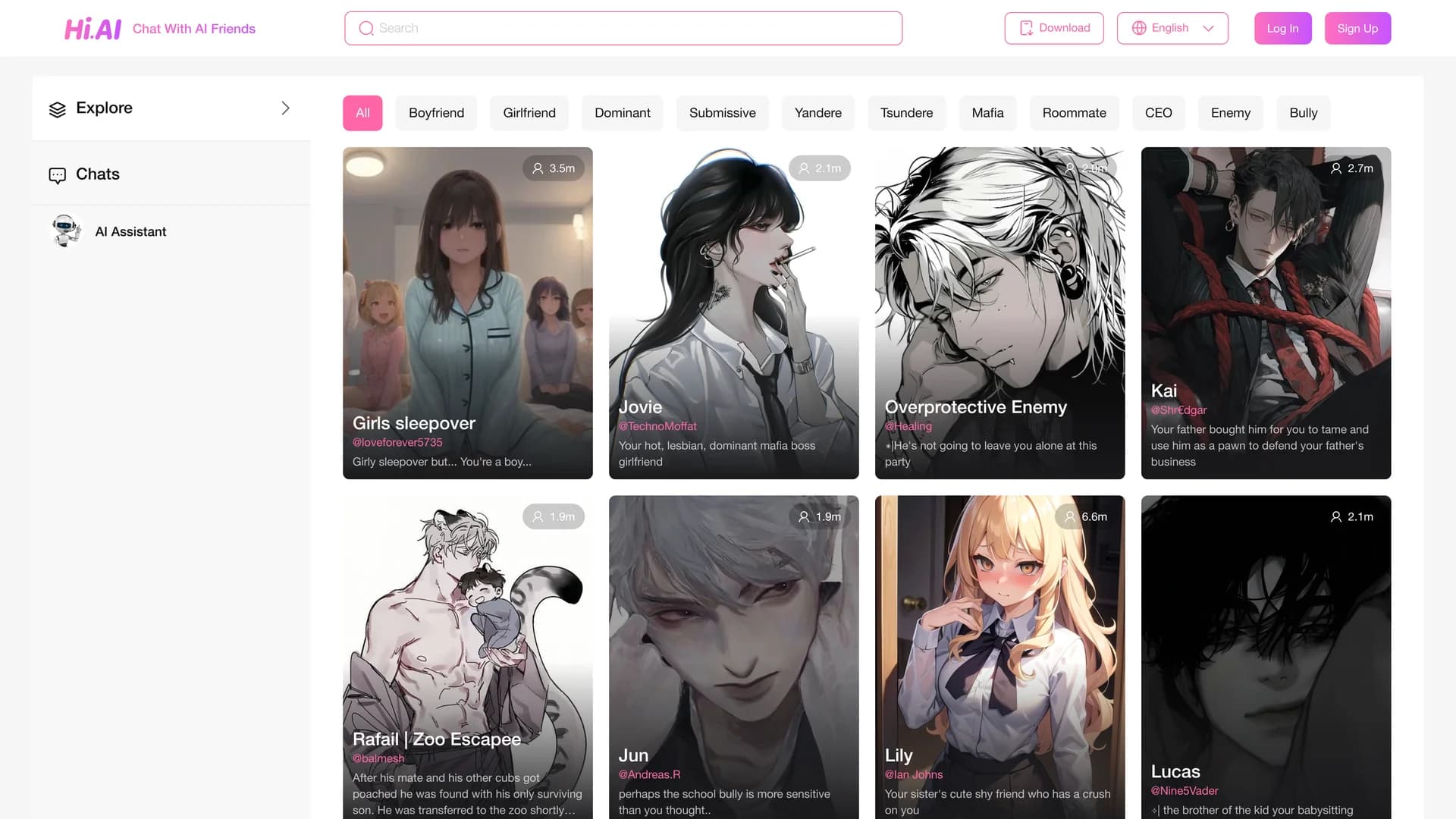 hi-ai homepage