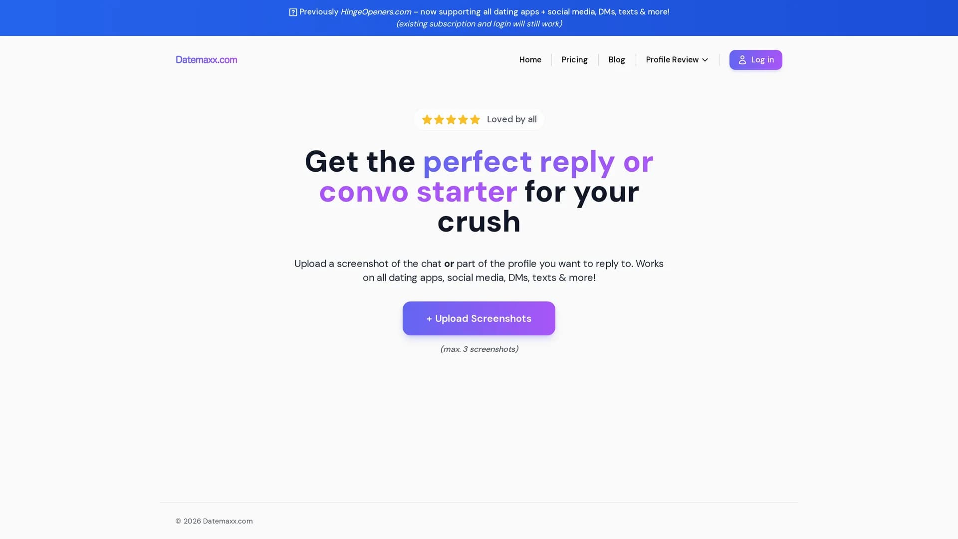 hinge-openers homepage