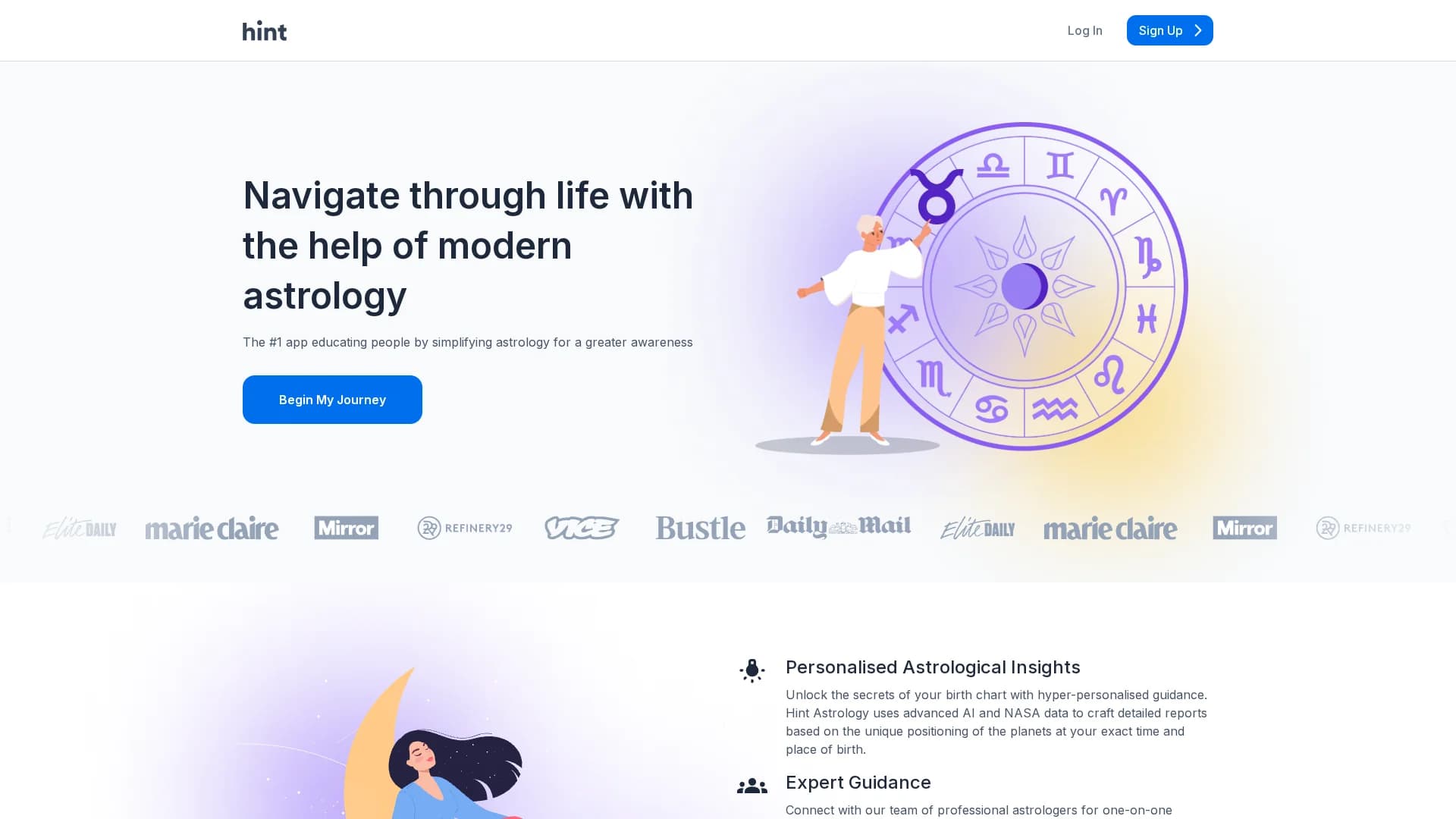 hint homepage