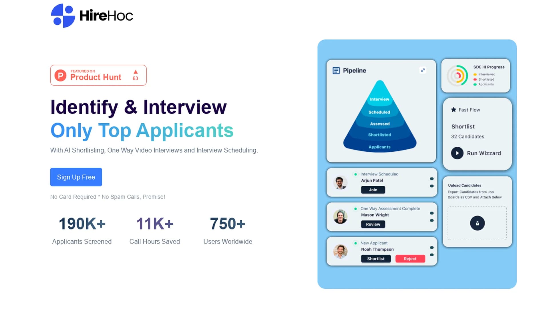 hire-hoc homepage