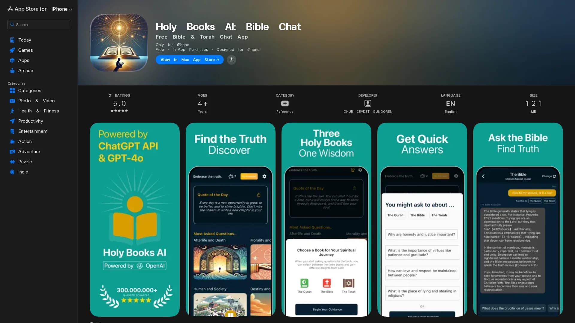 holy-books-ai-chat homepage