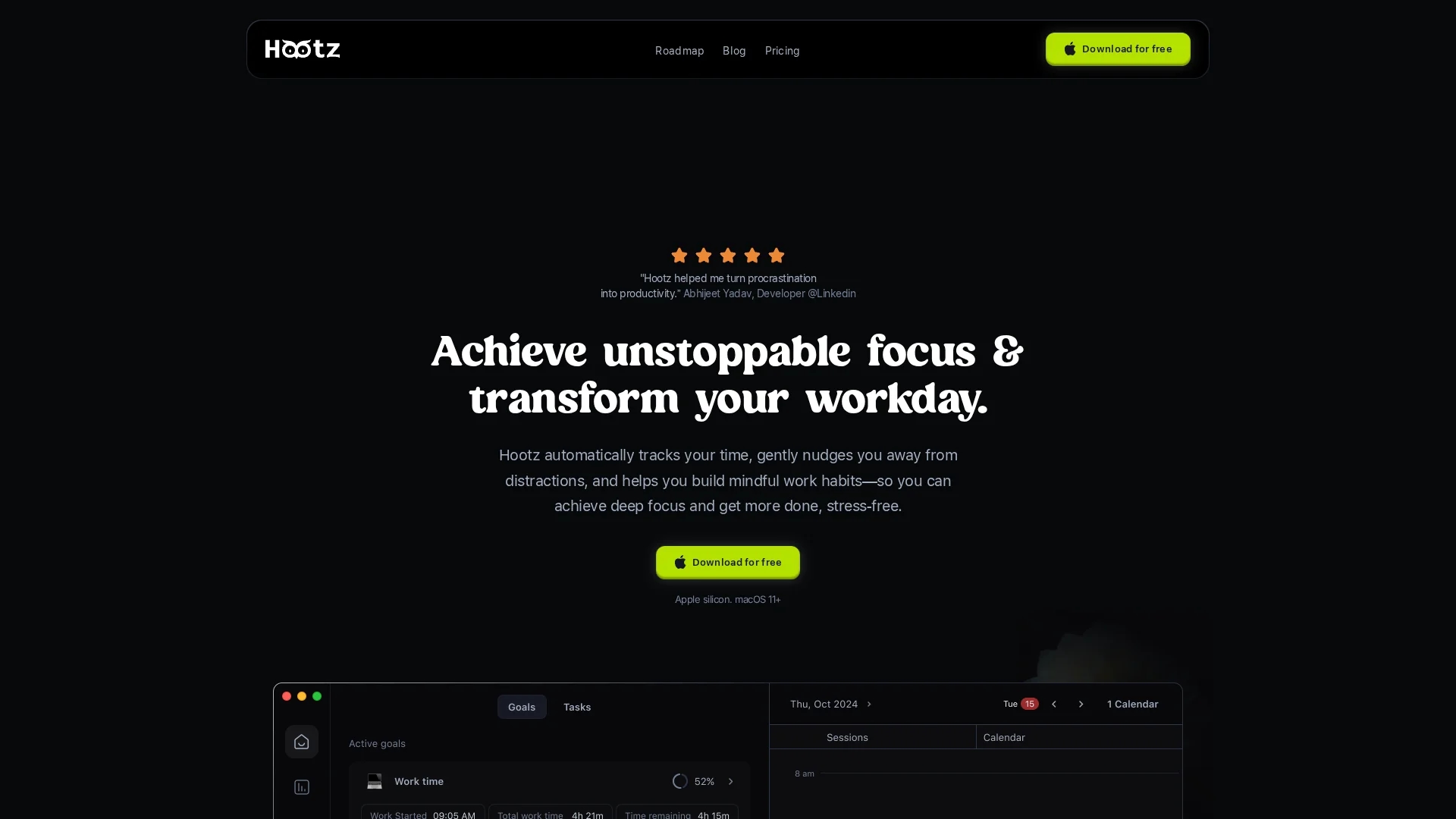 hootz homepage